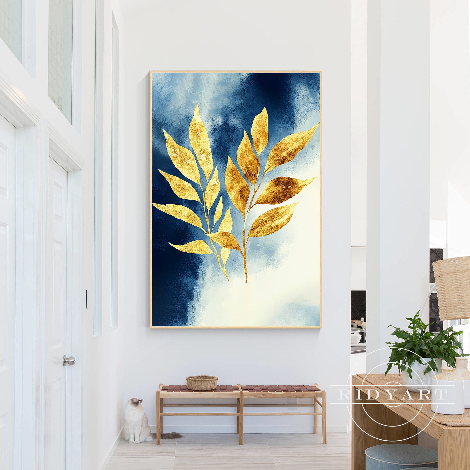 Wandkunst „Sage Green Mountain“