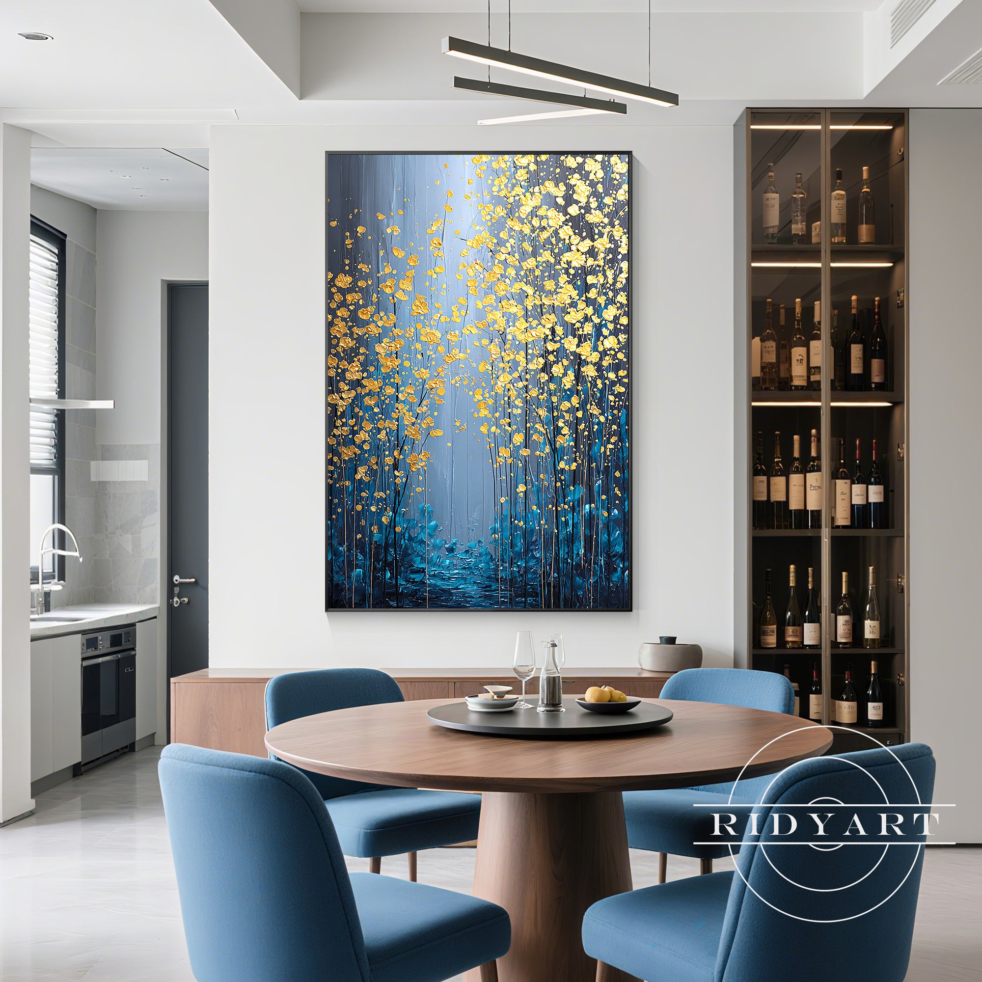 Flower wall art_7art028