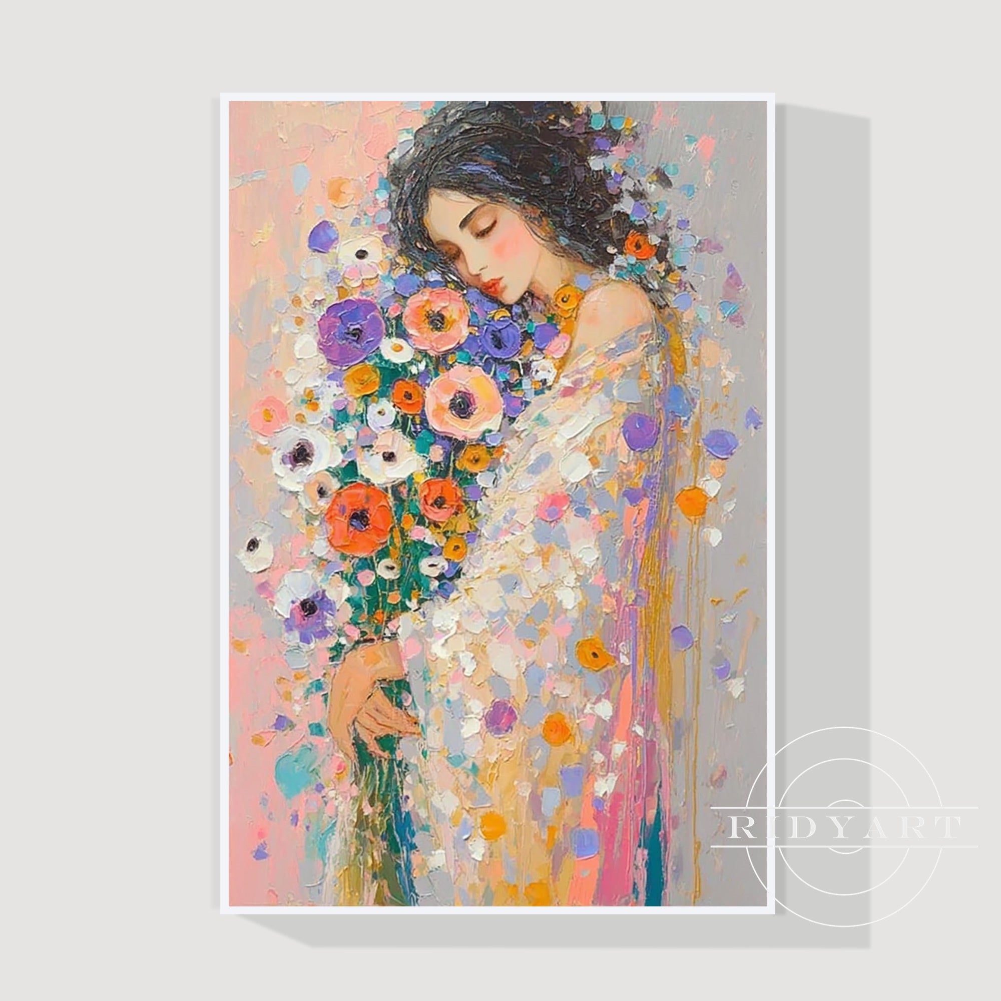 Flower wall art_7art6333