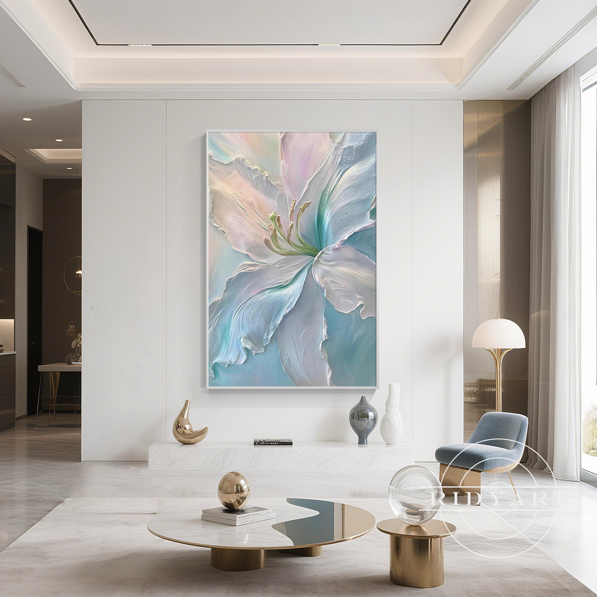 Wandkunst „Sage Green Mountain“