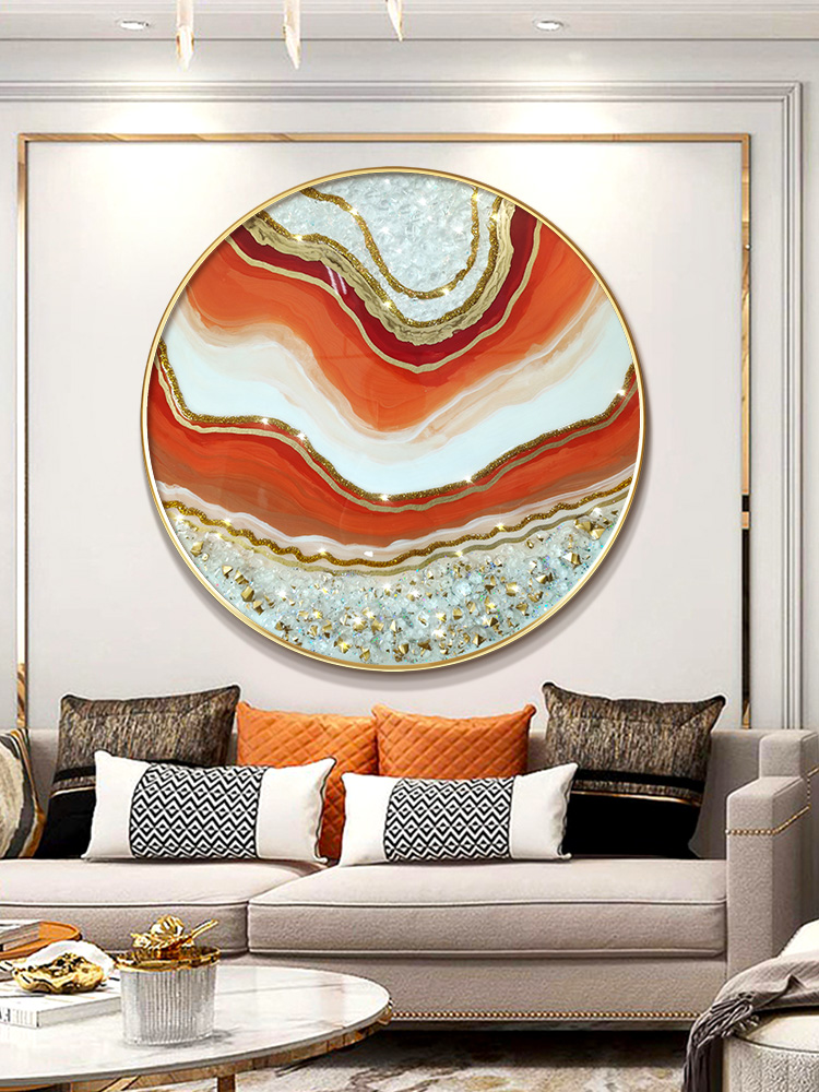 Geode Crystal Acryli Painting-X00045