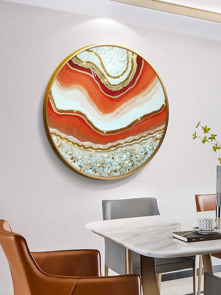 Geode Crystal Acryli Painting-X00045