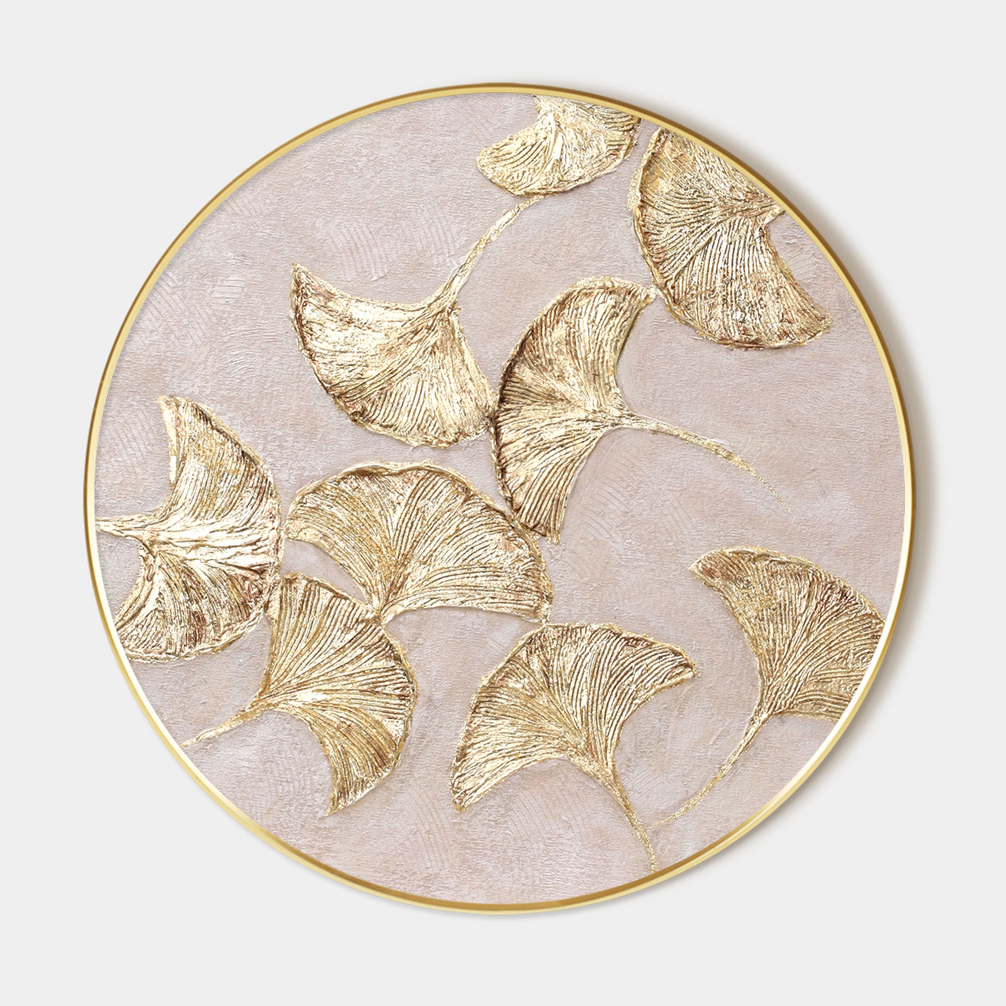 Gold Ginkgo Painting