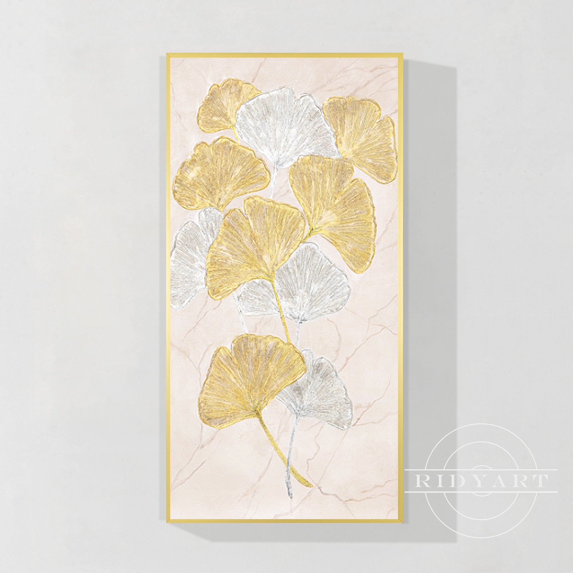 Ginkgo wall art_0586