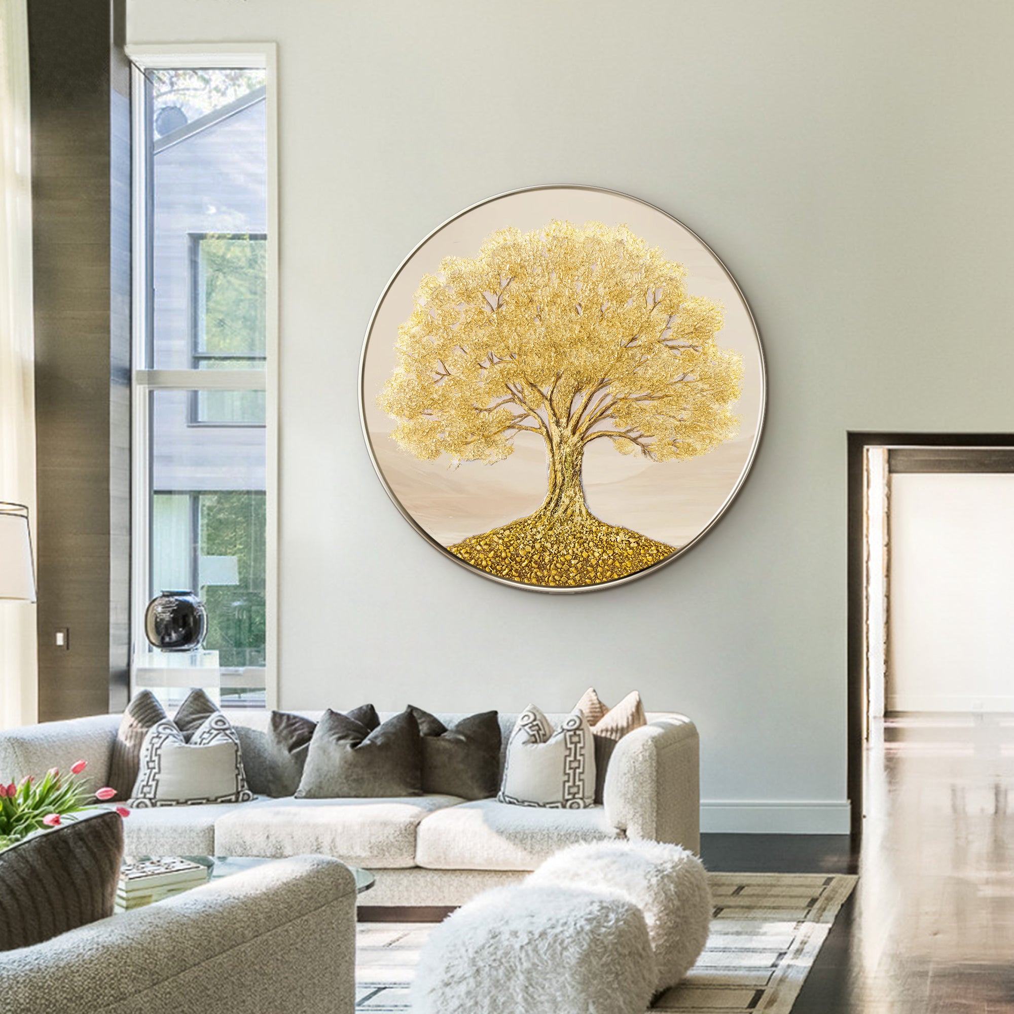 Tree of Life Wall Art Round Wall Art