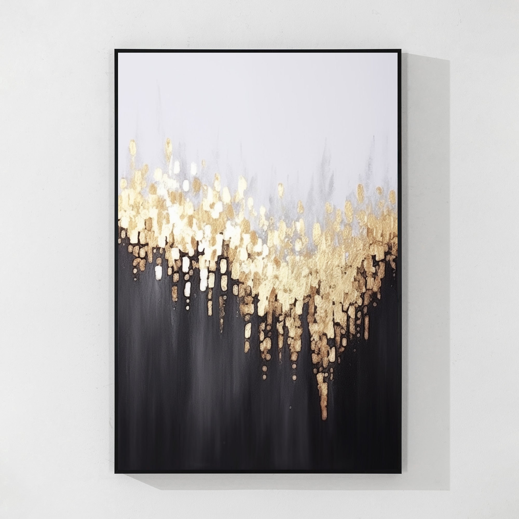 Gold Abstract Painting_W015