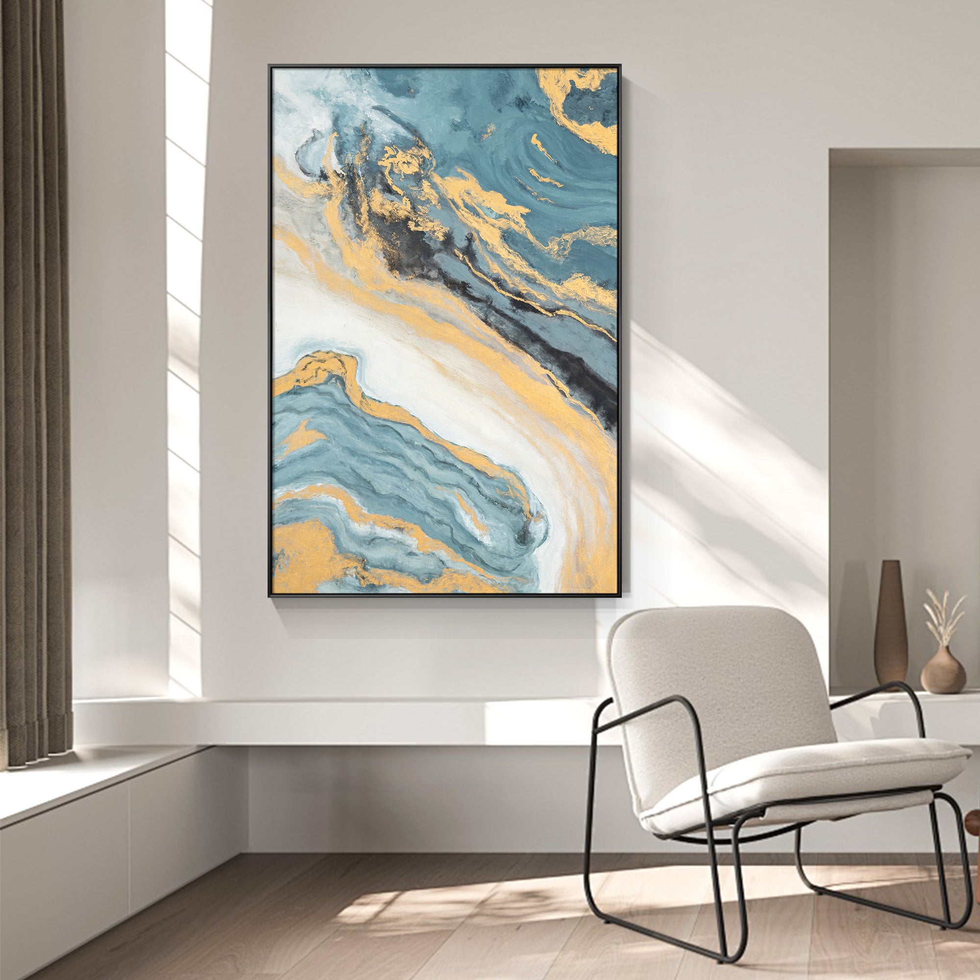 Gold Beach Ocean Painting