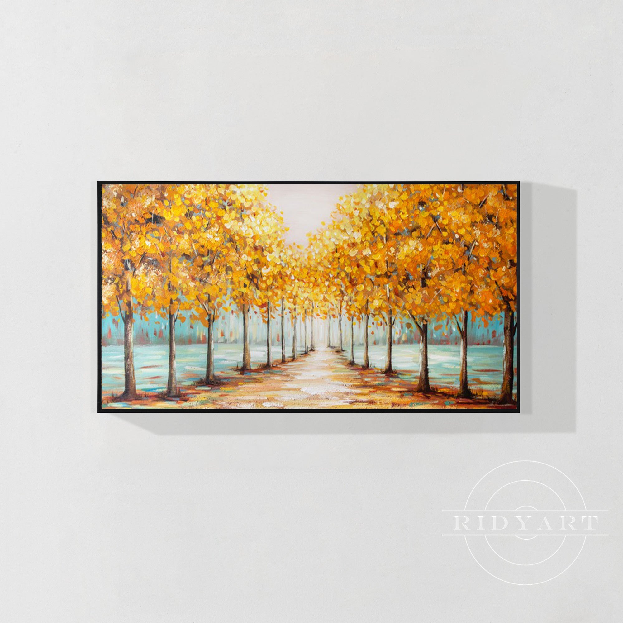 Gold Tree wall art