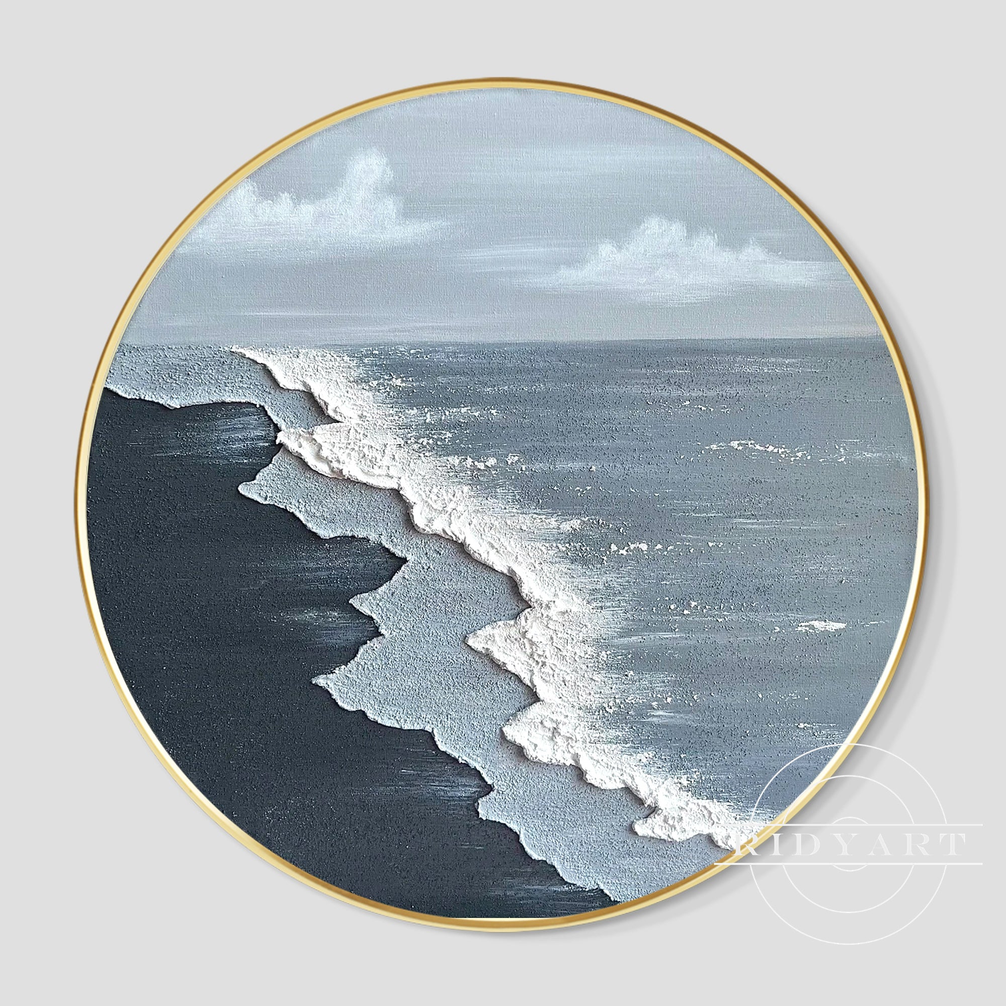 Gray Ocean wall art