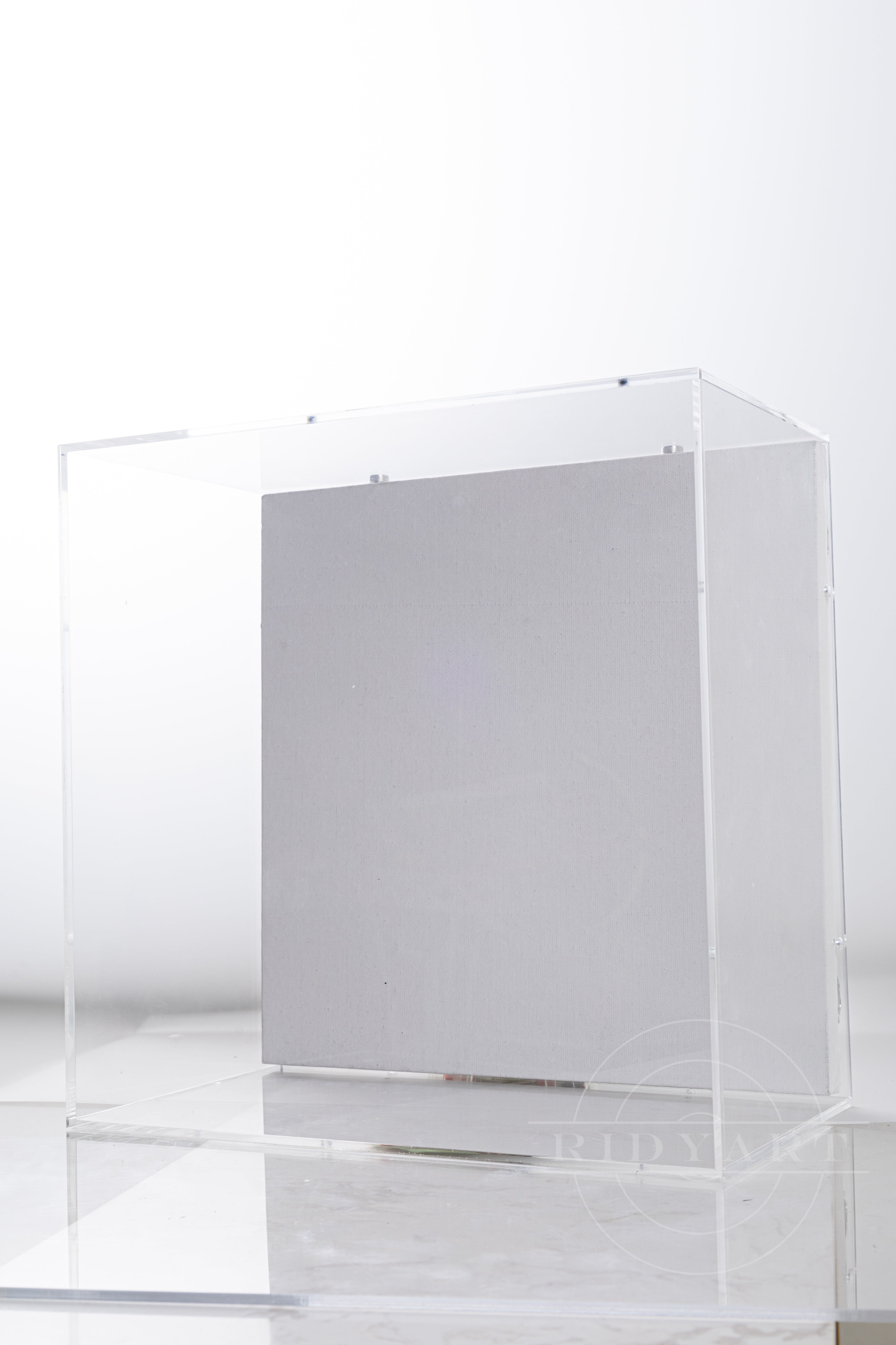 Deep shadow box display case for model cars and memorabilia