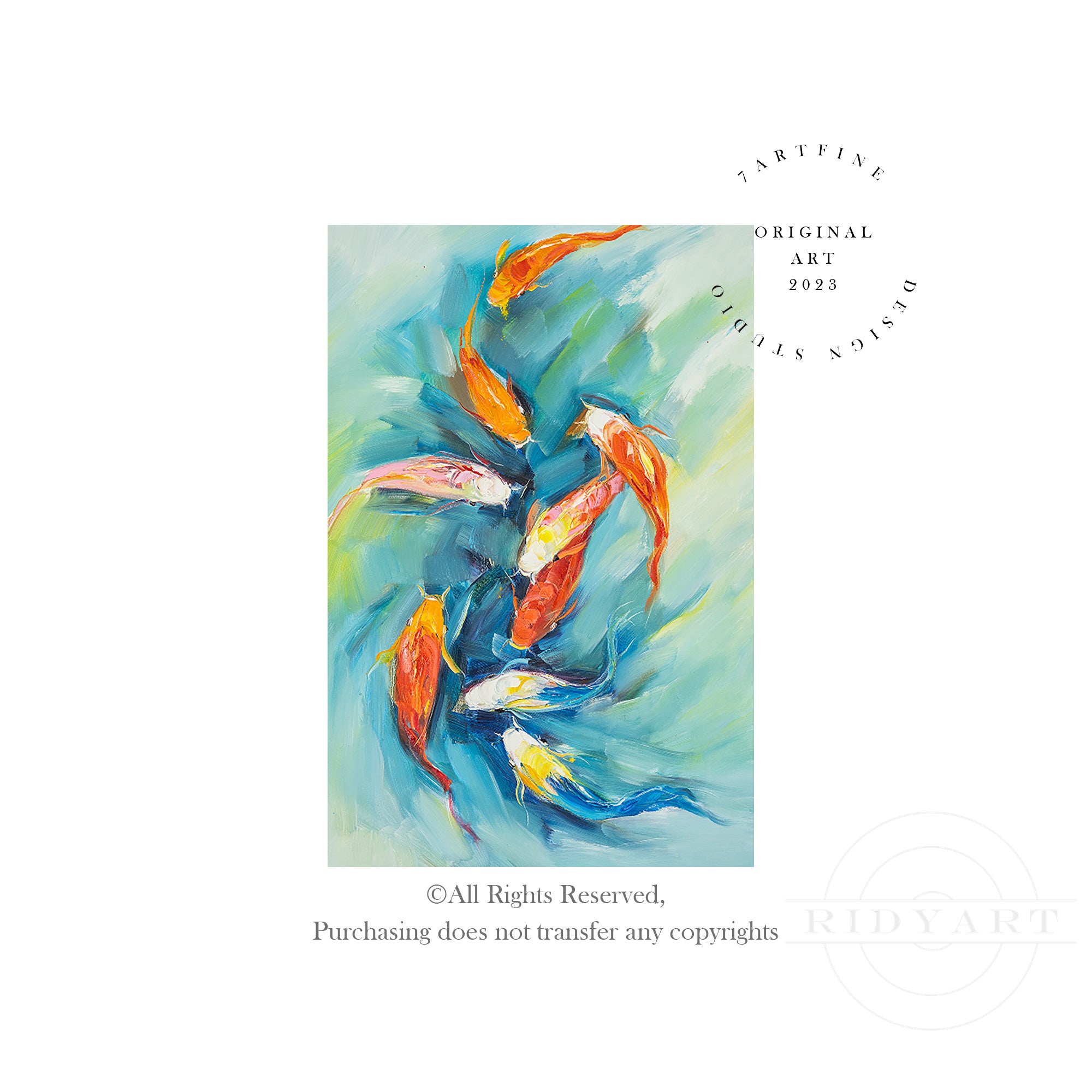Koi fish wall art_7ART0484