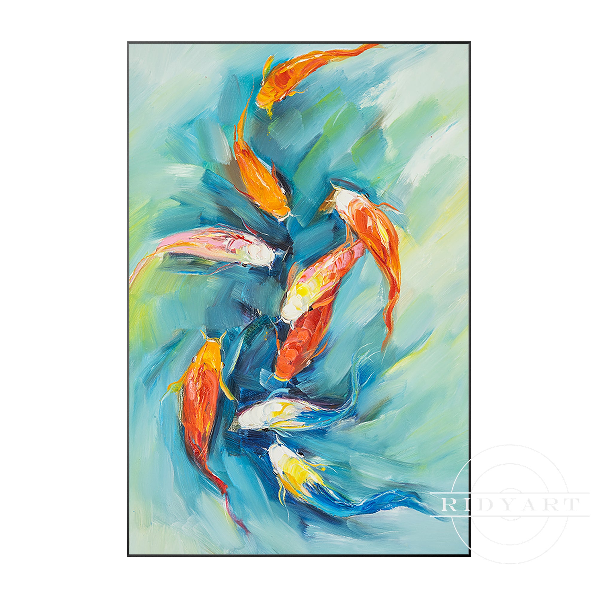 Koi fish wall art_7ART0484