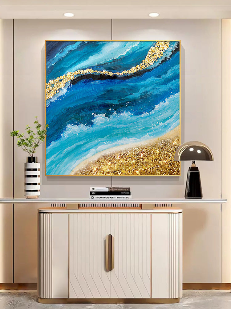 Enchanting Seascape Oil Painting