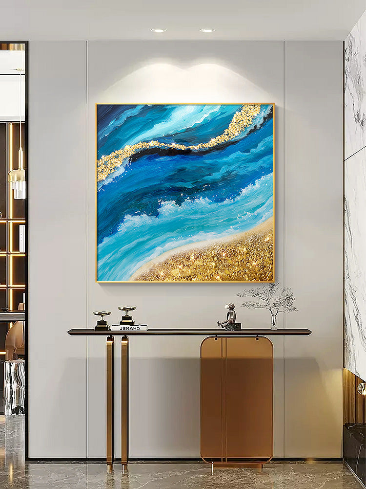 Enchanting Seascape Oil Painting