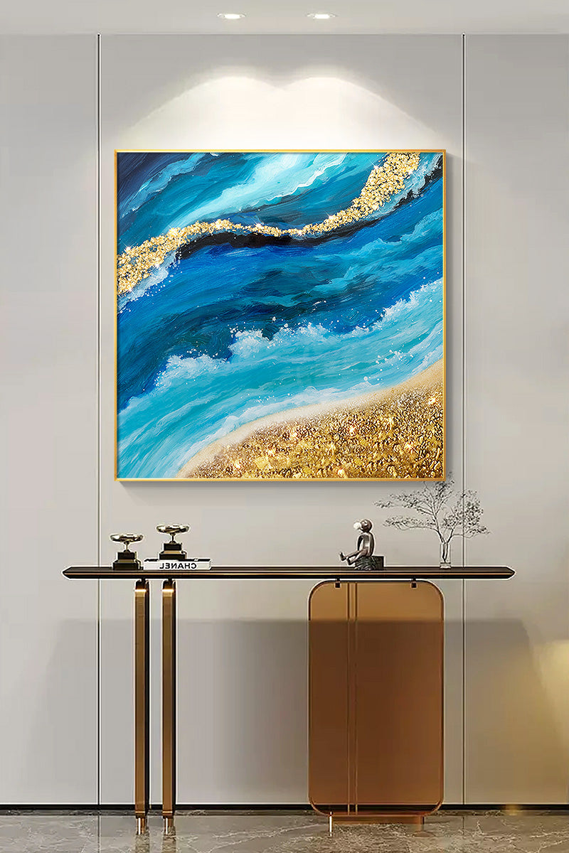 Enchanting Seascape Oil Painting