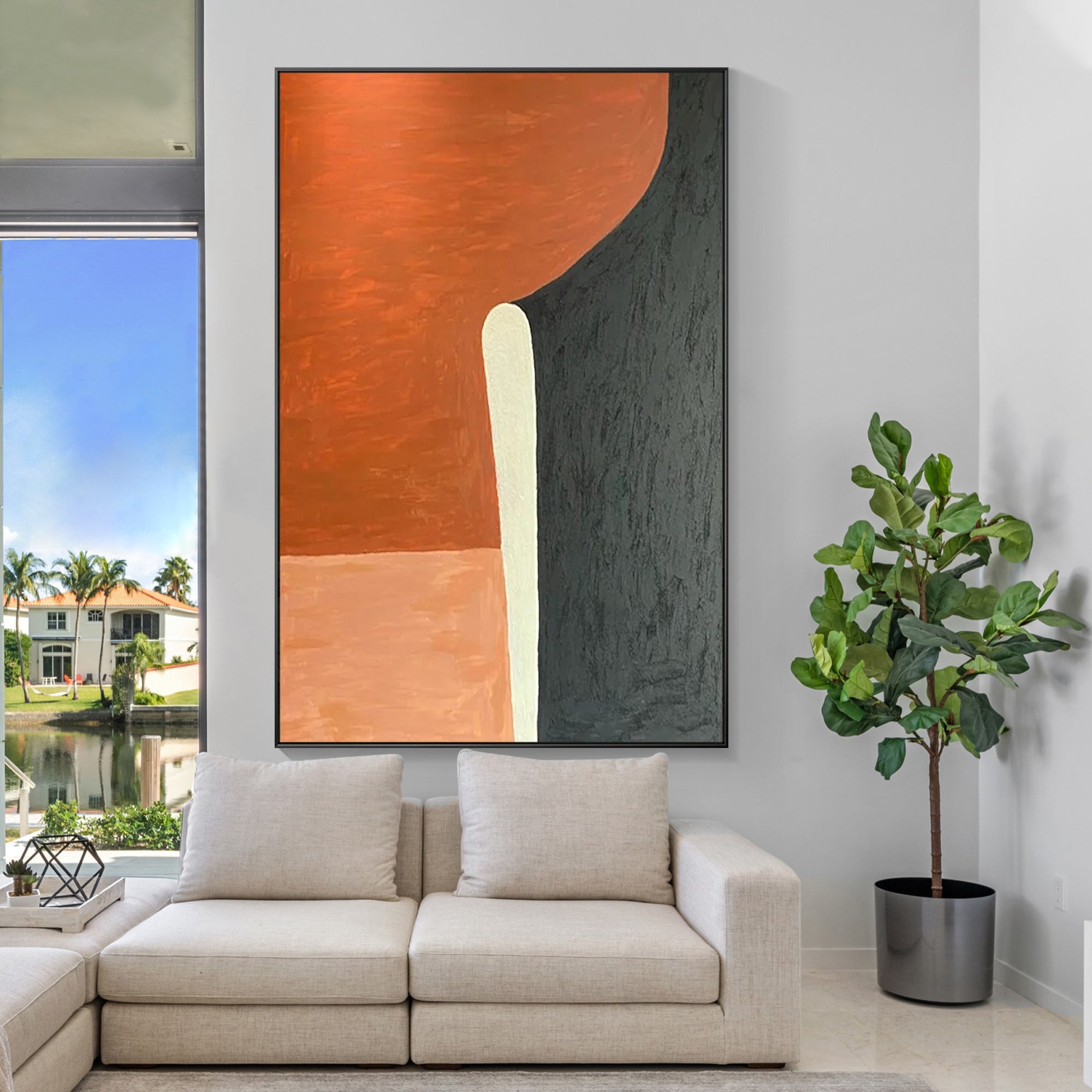 Modern Abstract Oil Painting Large Wall Art