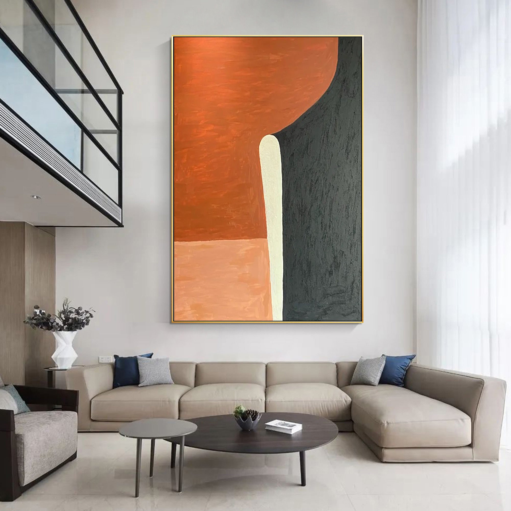 Modern Abstract Oil Painting Large Wall Art