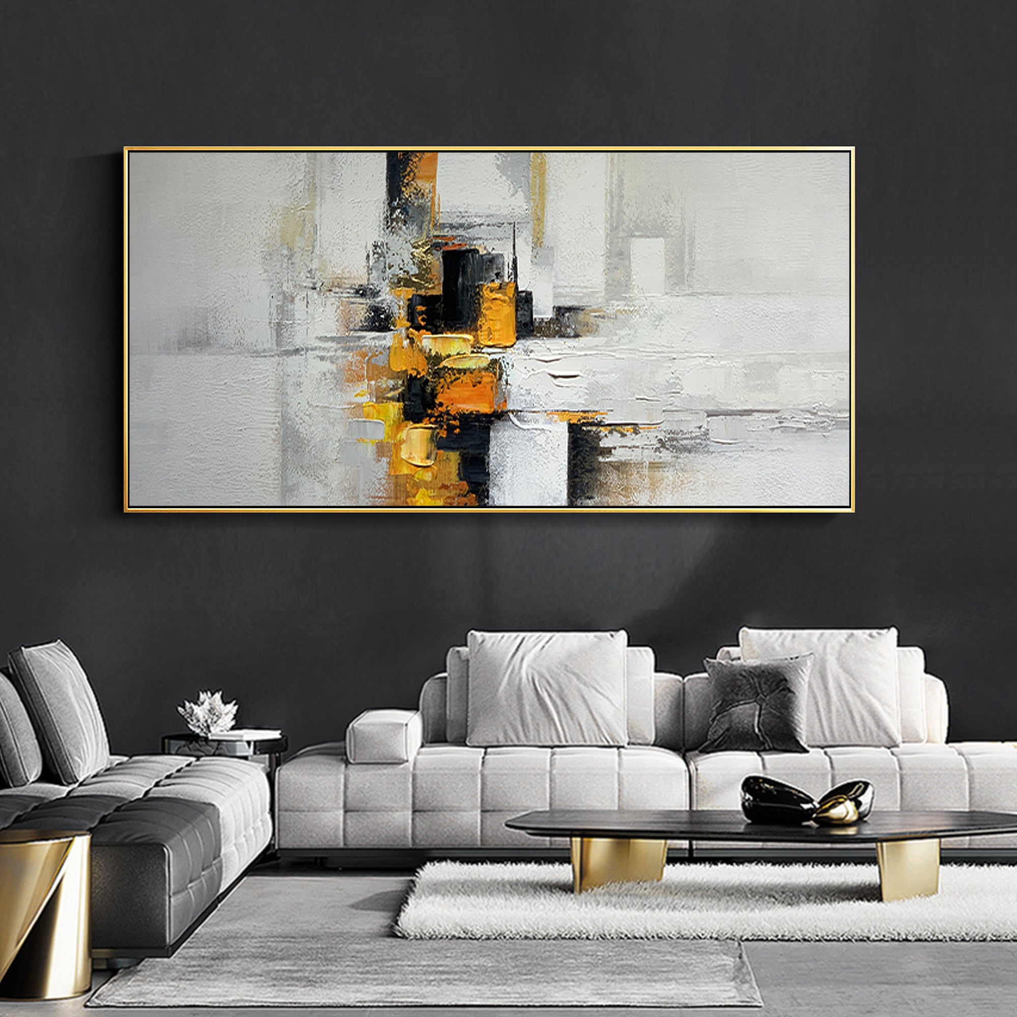 Modern Minimalist Oil Painting