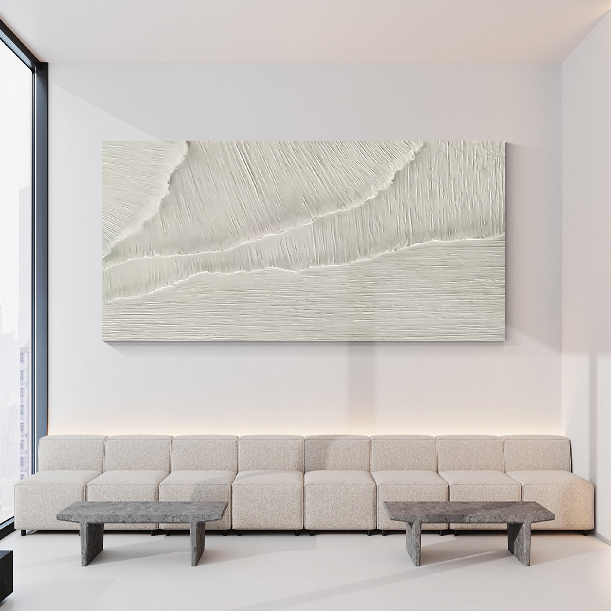 Modern Minimalist Oil Painting