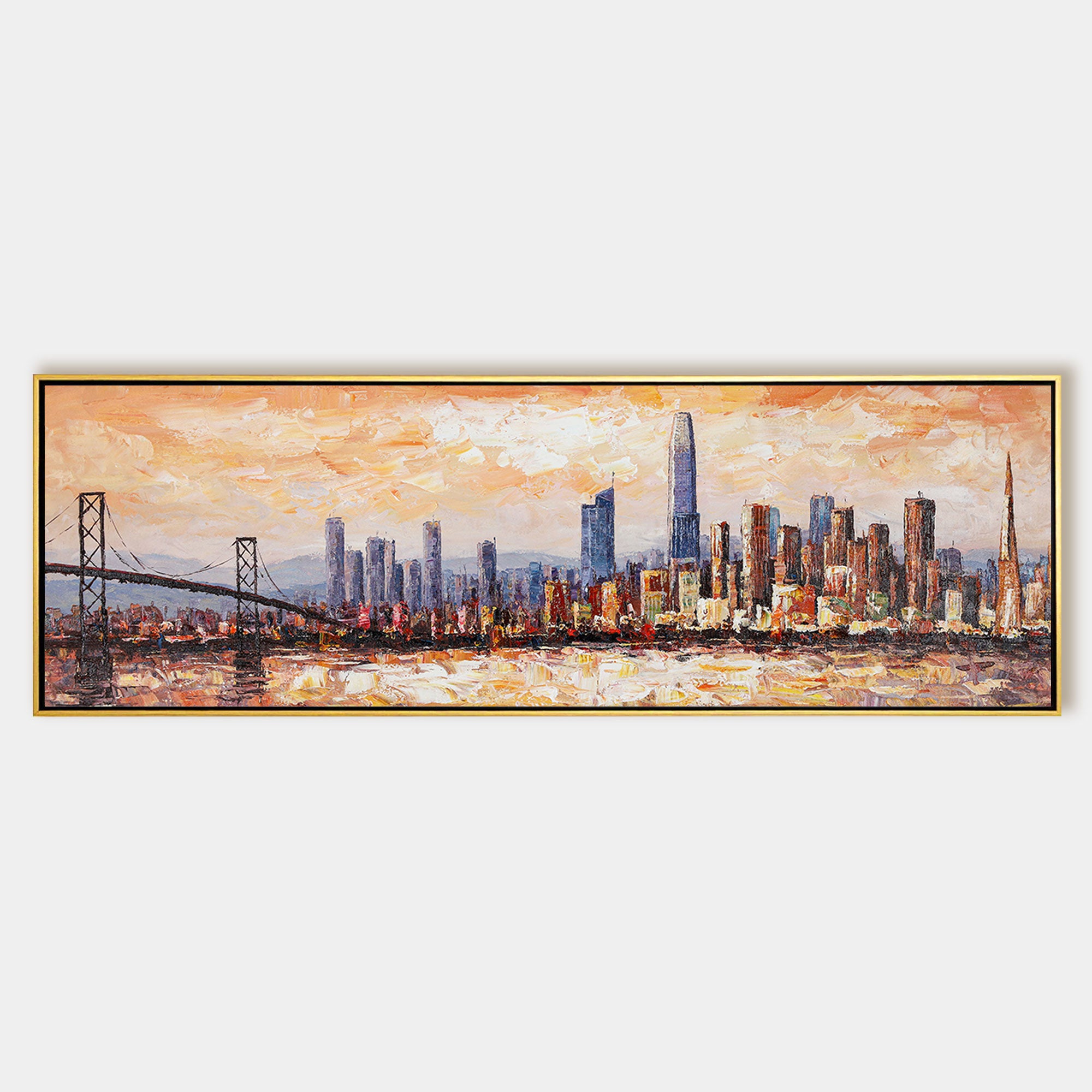 San francisco Skyline oil painting