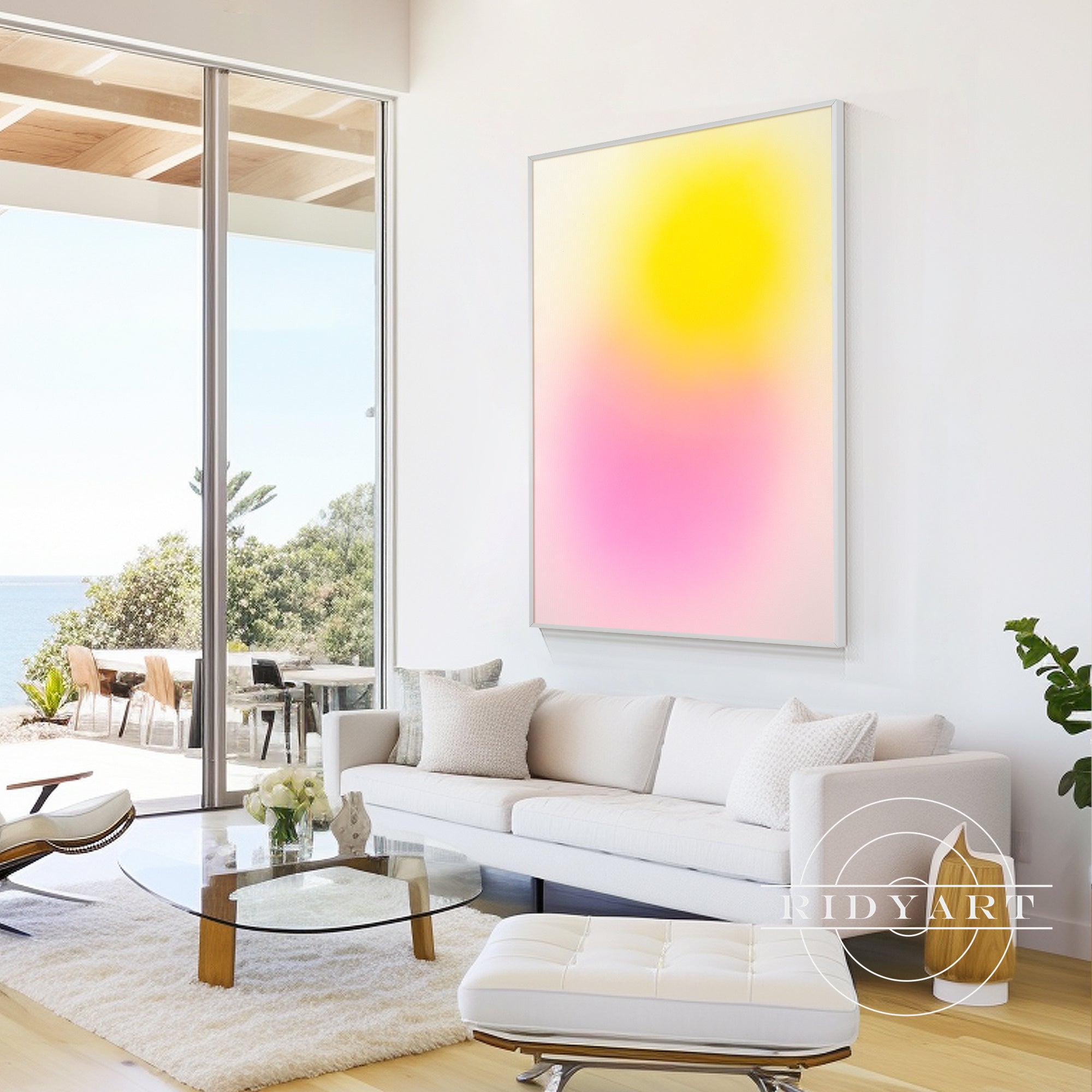 Wandkunst „Sage Green Mountain“