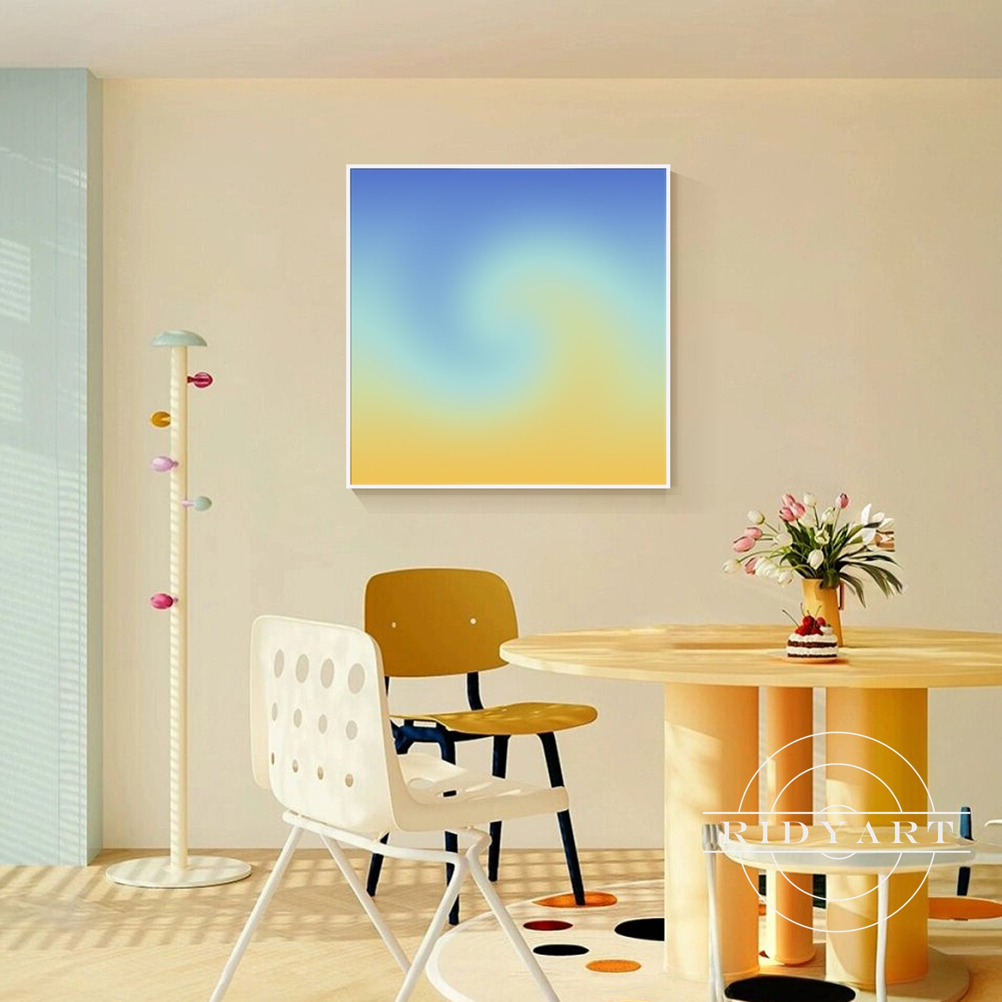 Wandkunst „Sage Green Mountain“