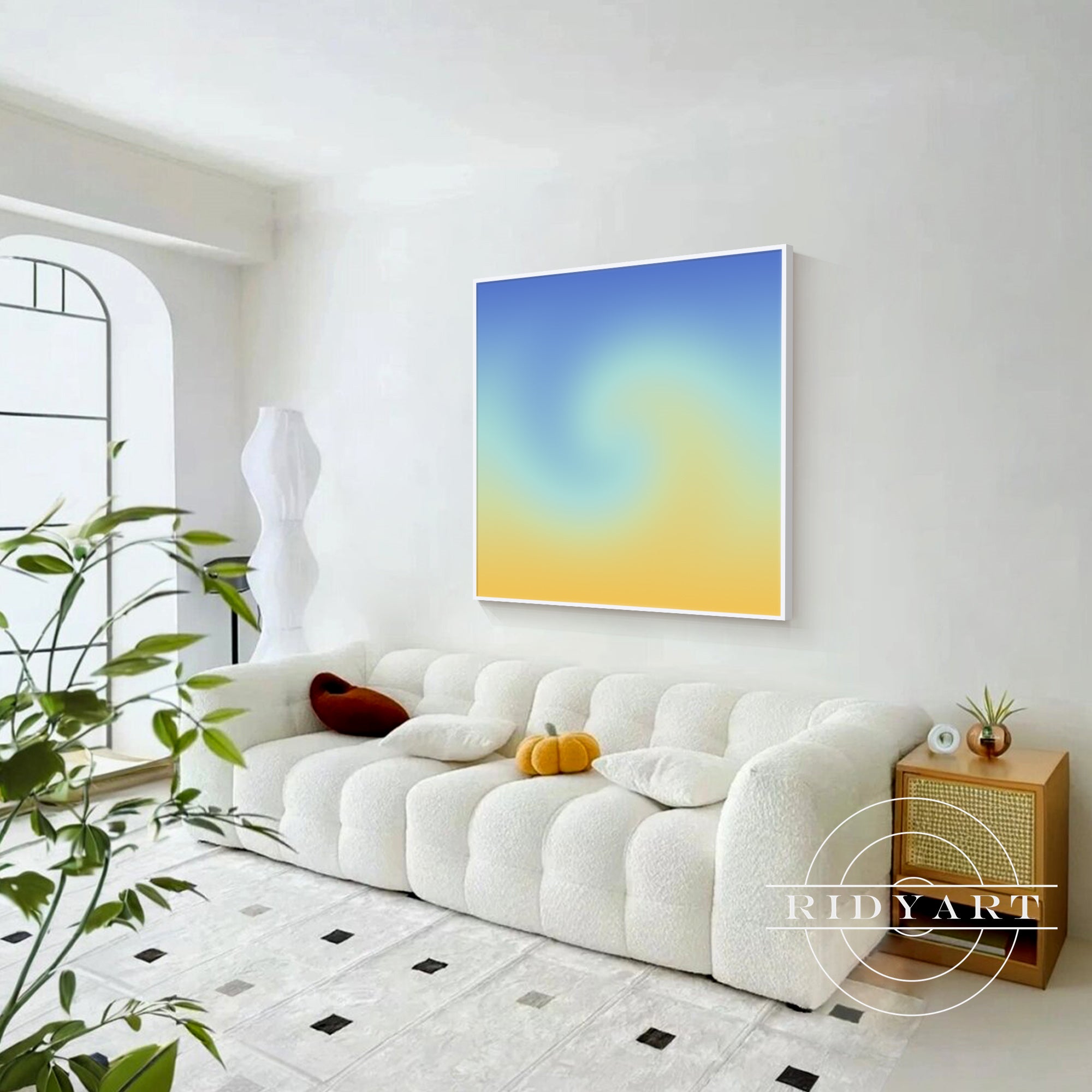 Wandkunst „Sage Green Mountain“