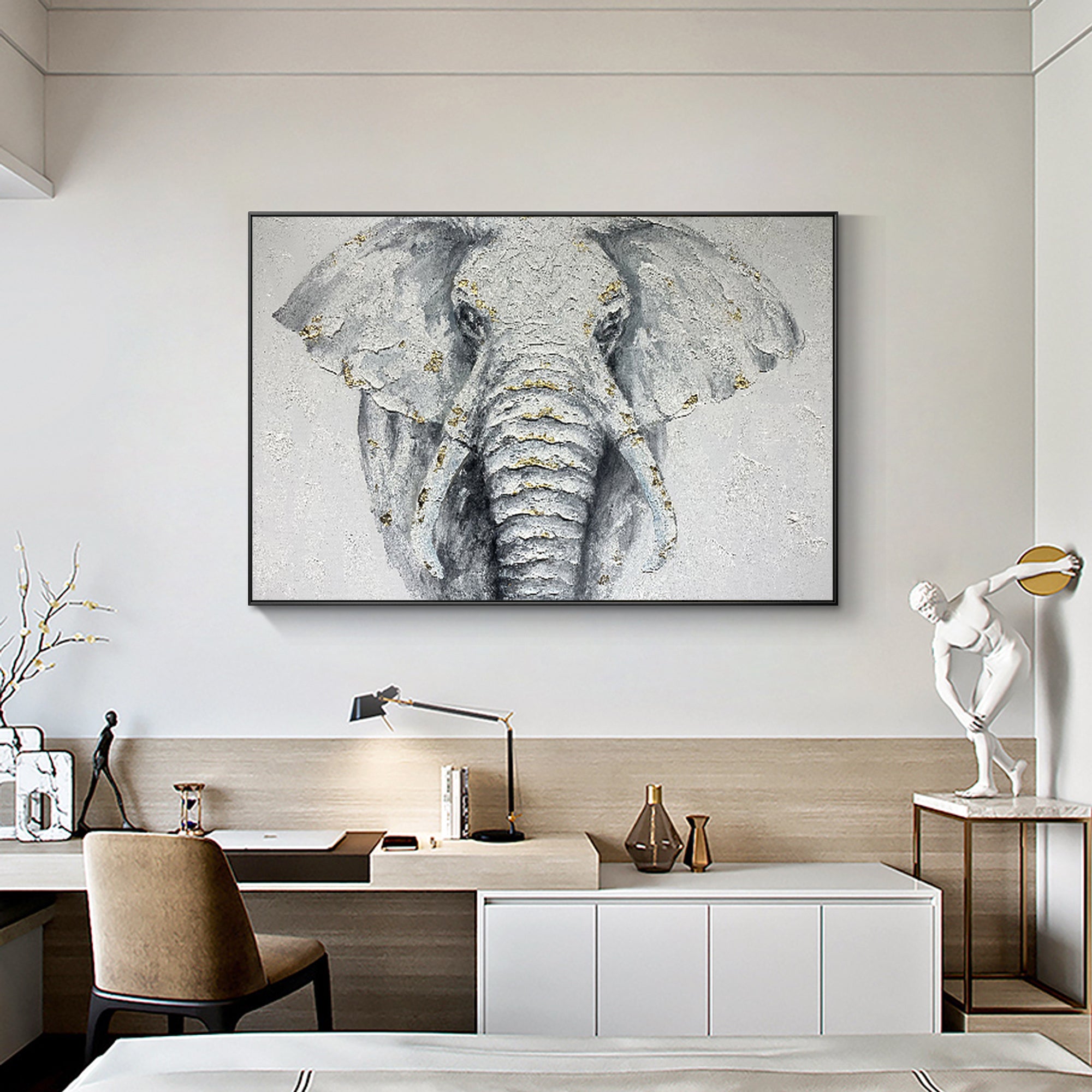 Original Abstract Elephant Paintings