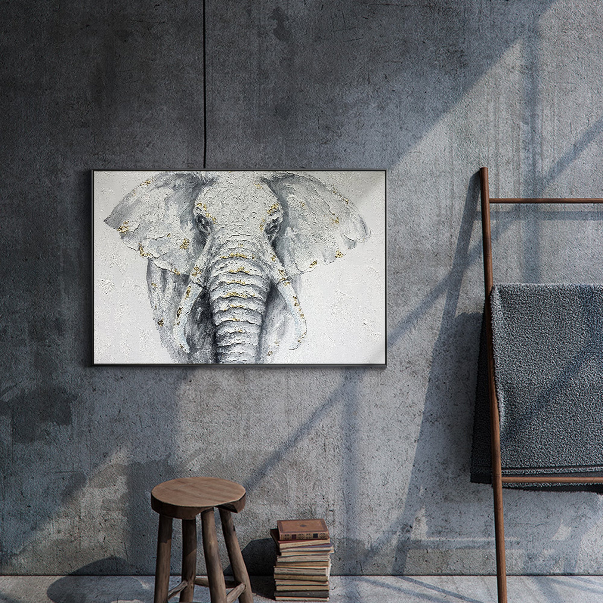 Original Abstract Elephant Paintings