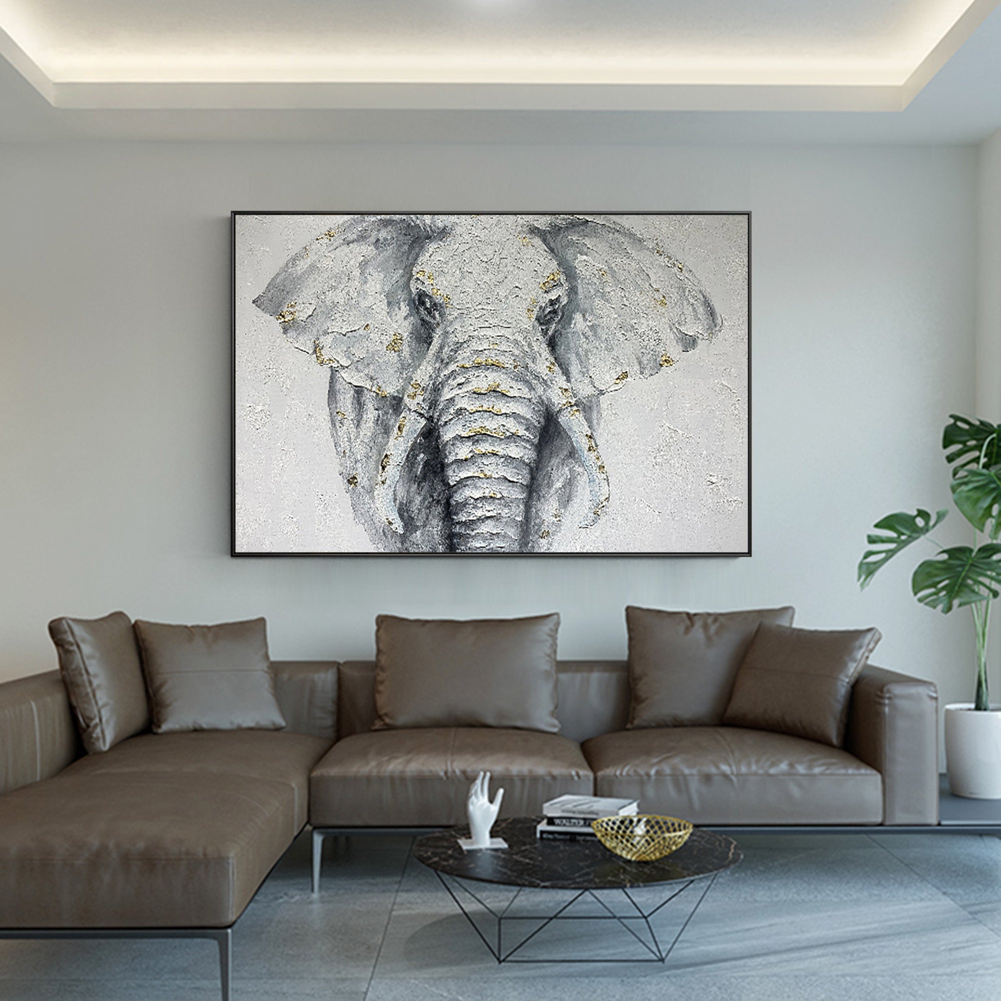 Original Abstract Elephant Paintings