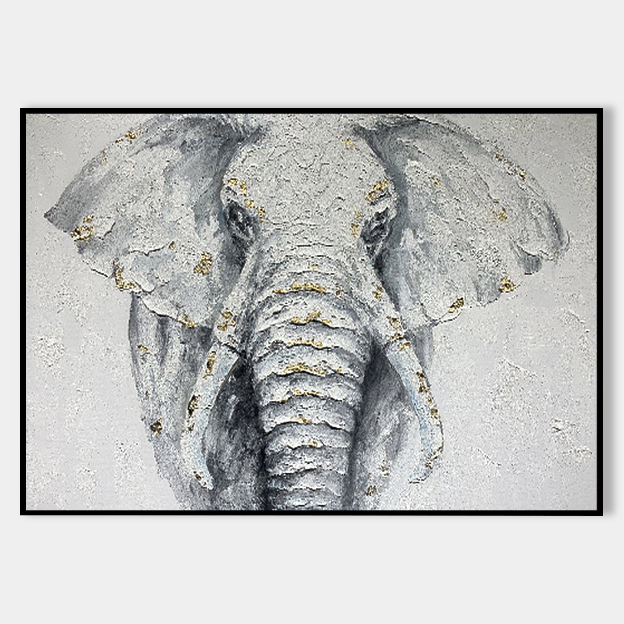 Original Abstract Elephant Paintings