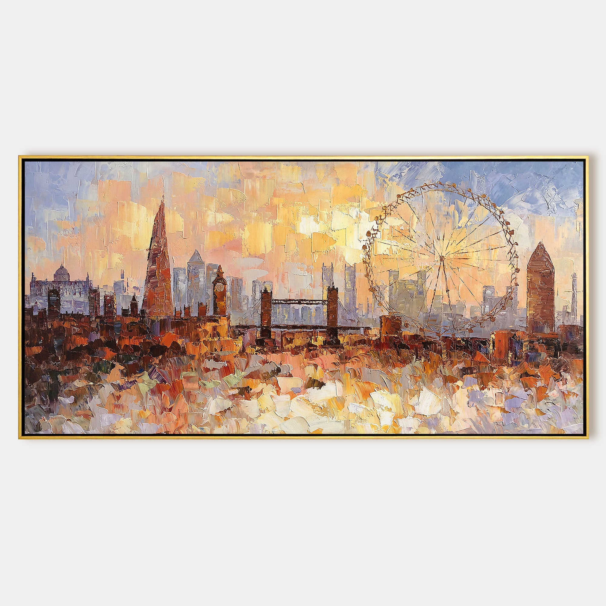 Original london oil painting