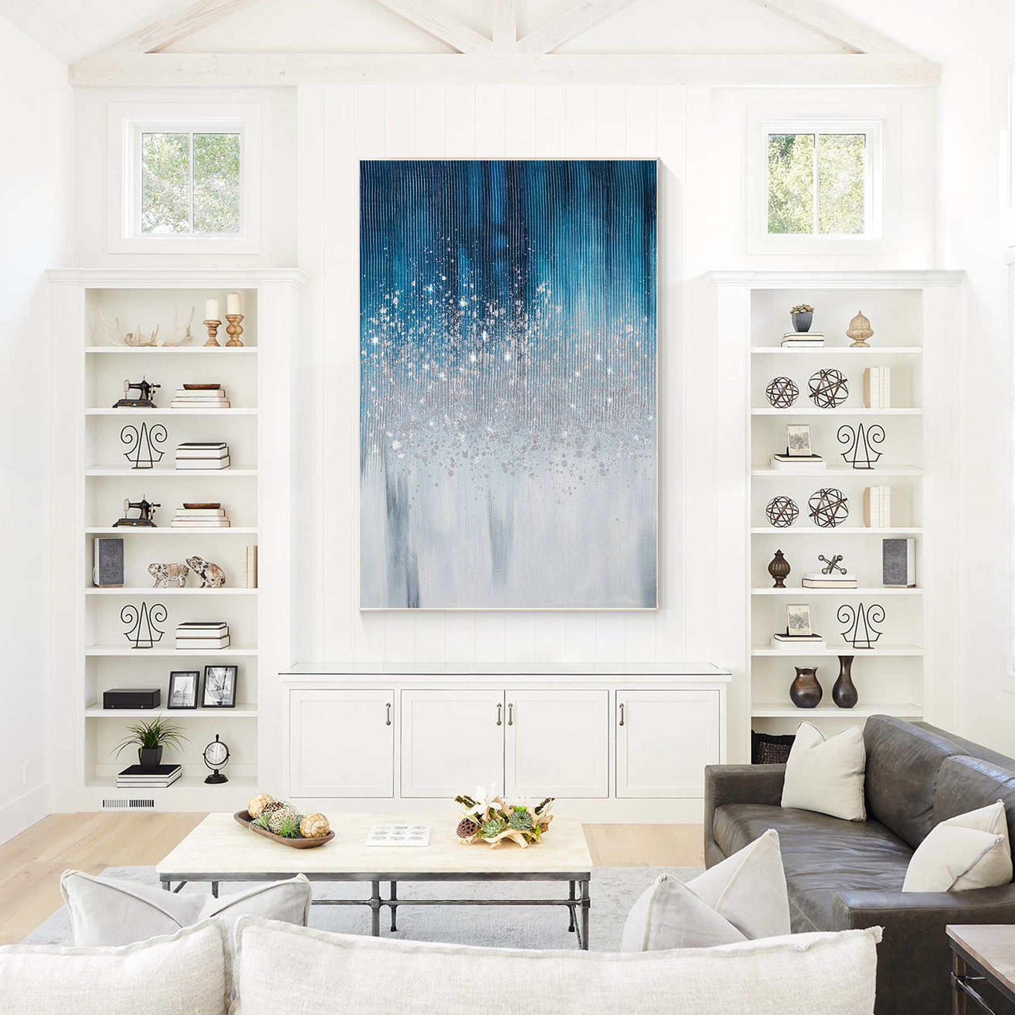 Paintings On Canvas Shiny Room Decor