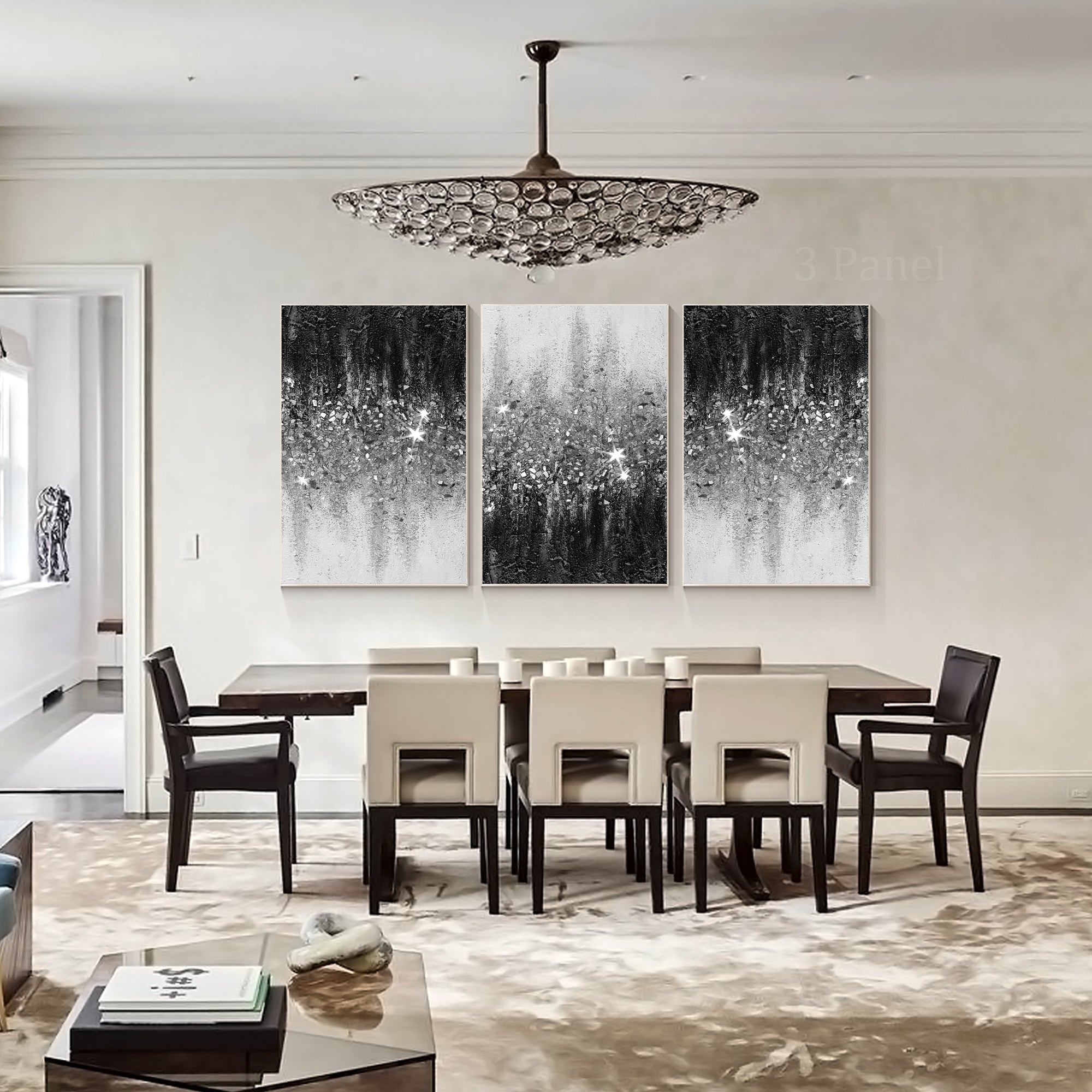 Paintings On Canvas Shiny Room Decor