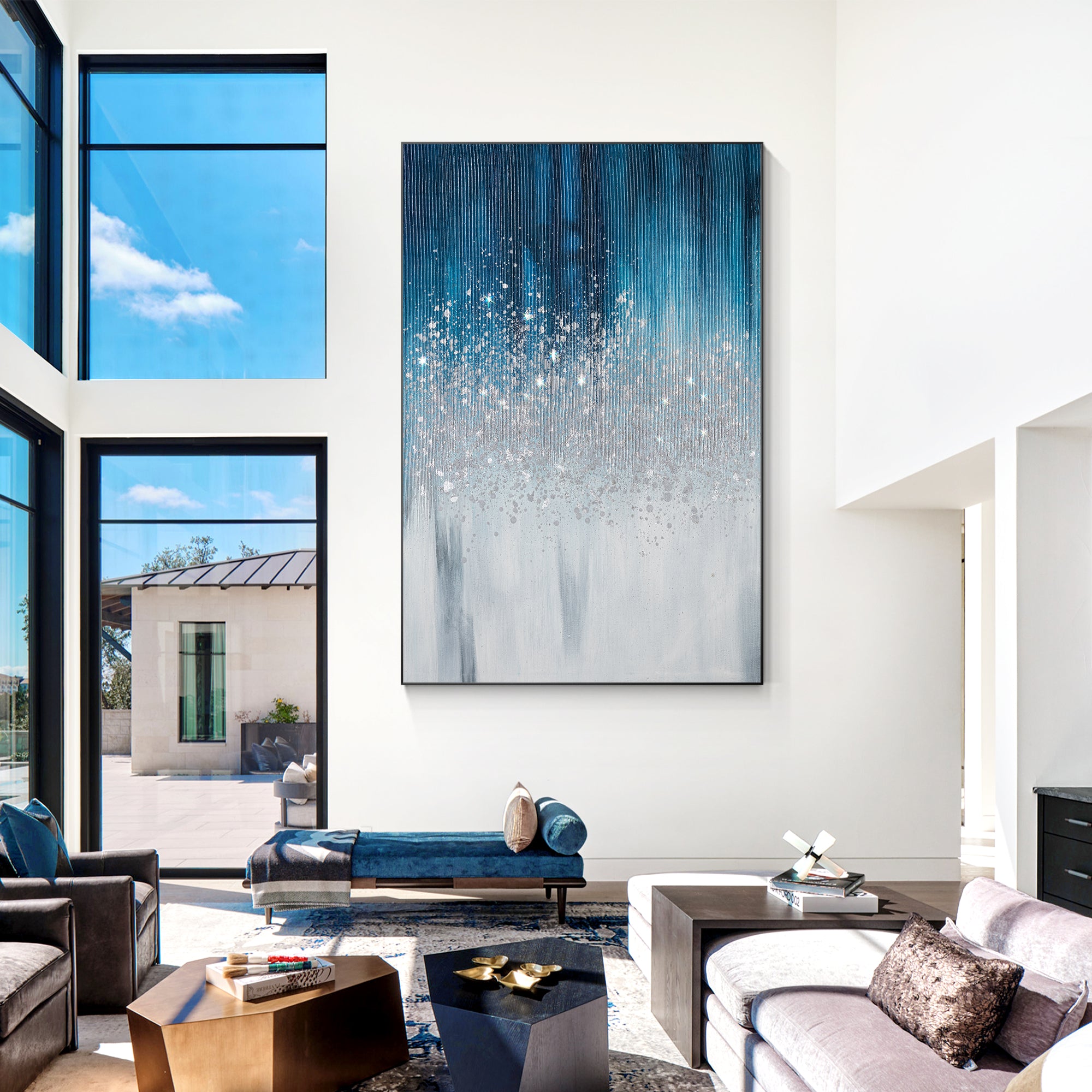 Paintings On Canvas Shiny Room Decor