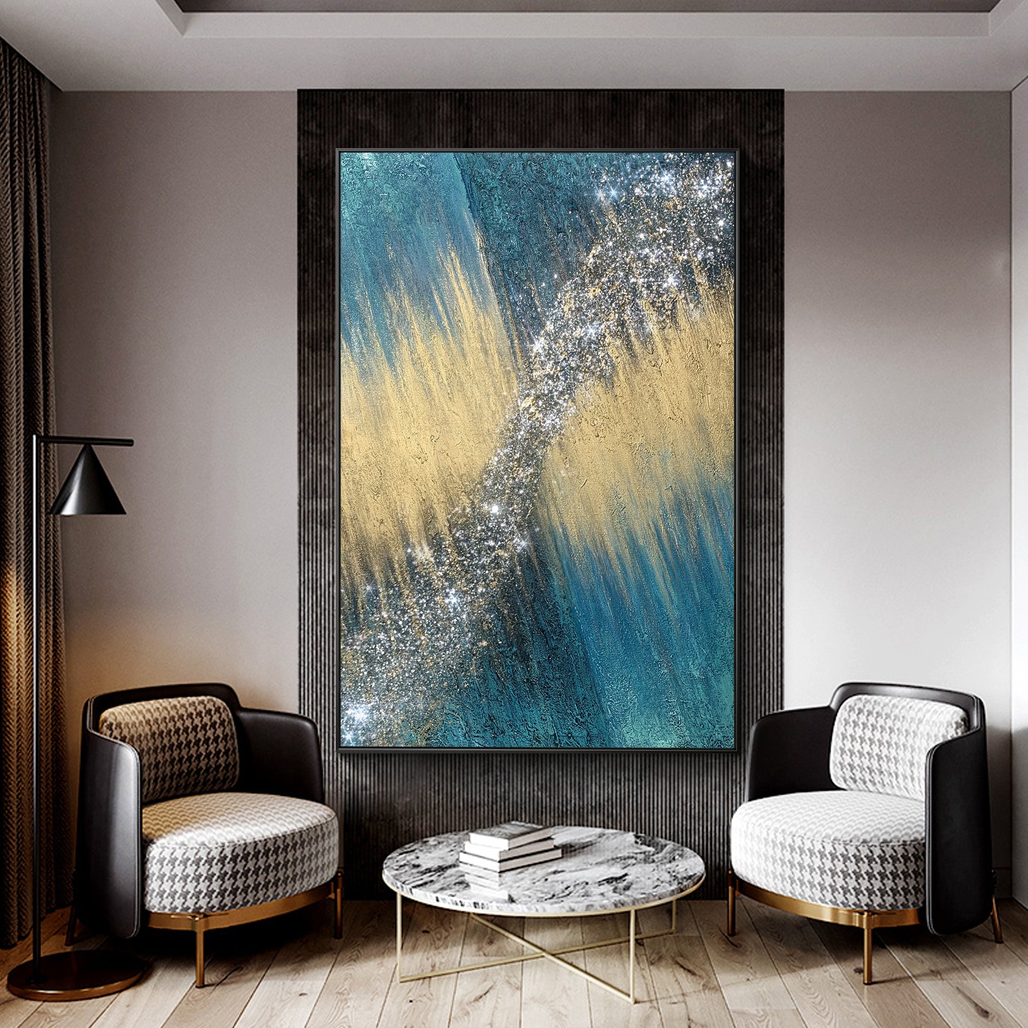 Paintings On Canvas Shiny Room Decor