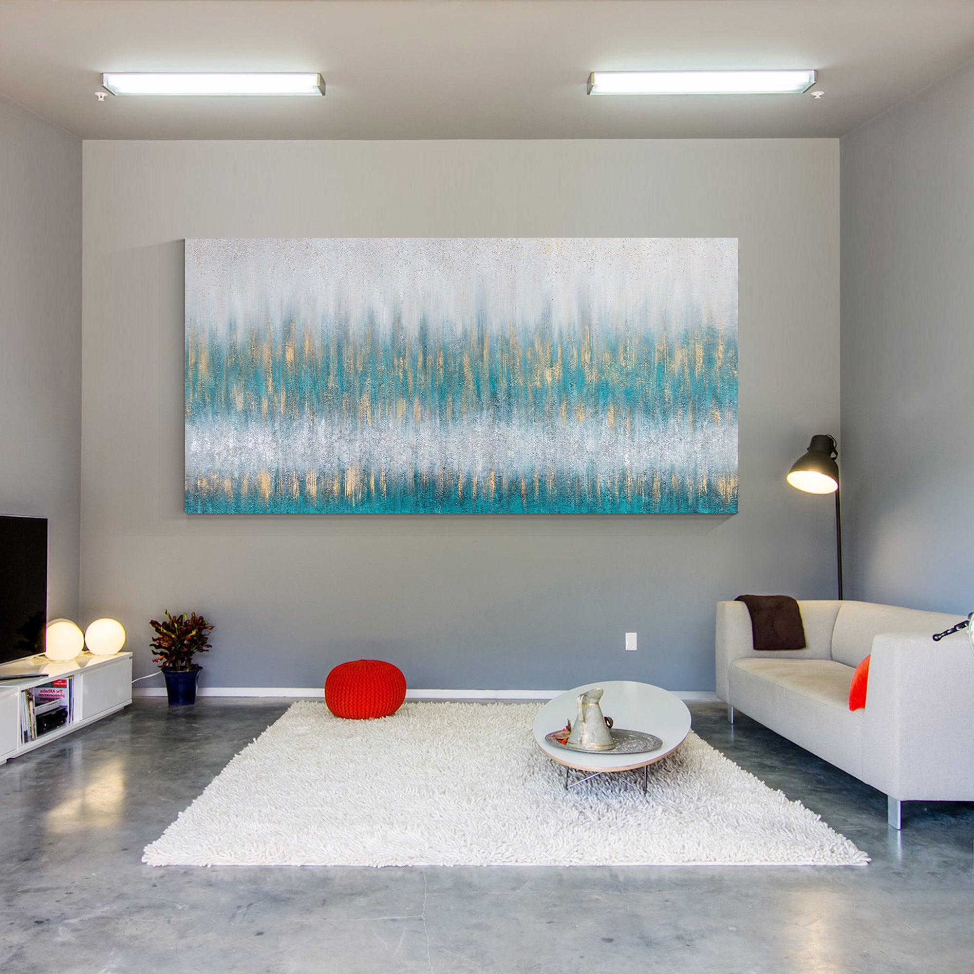 Paintings On Canvas Shiny Room Decor