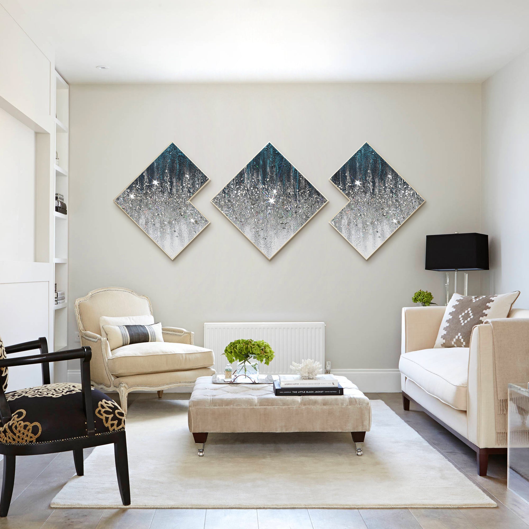 Paintings On Canvas Shiny Room Decor