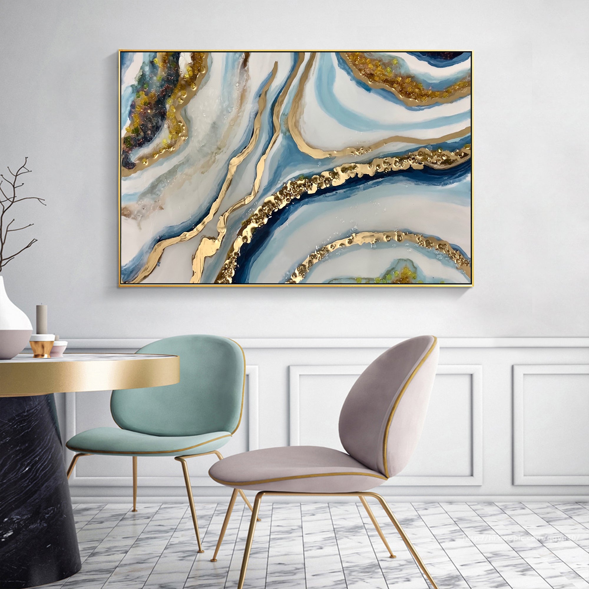 Resin Wall art-X071