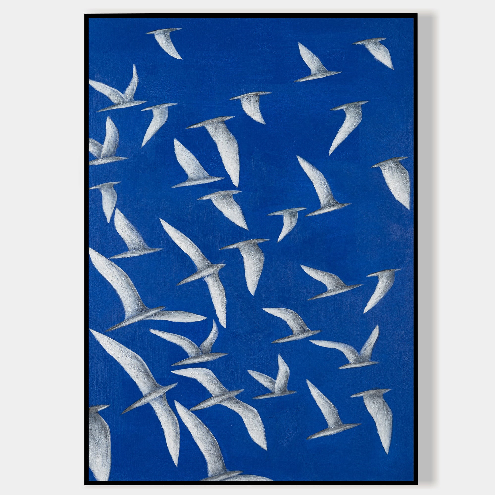 Free Flying Seagull oil painting