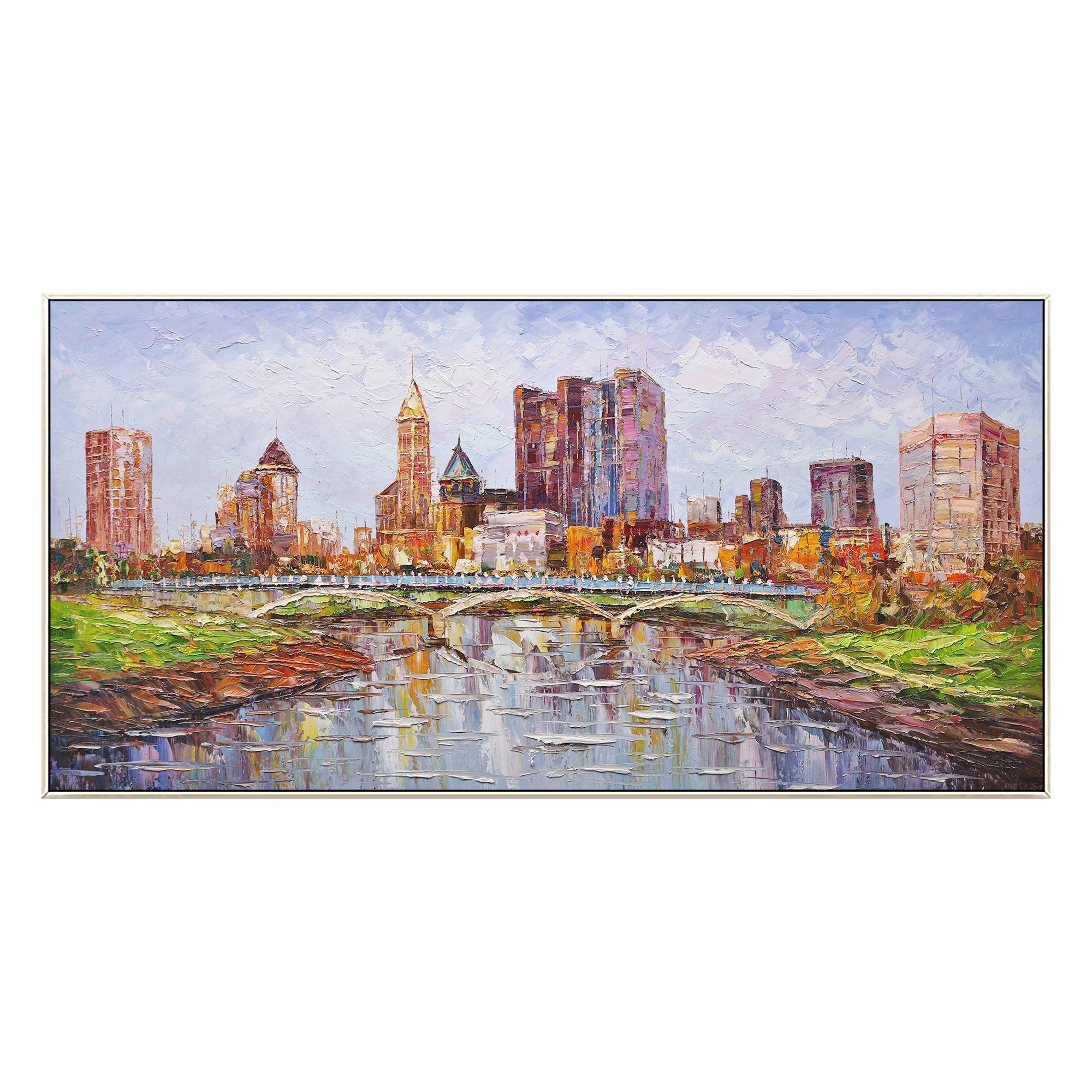 Columbus Skyline  oil paintings