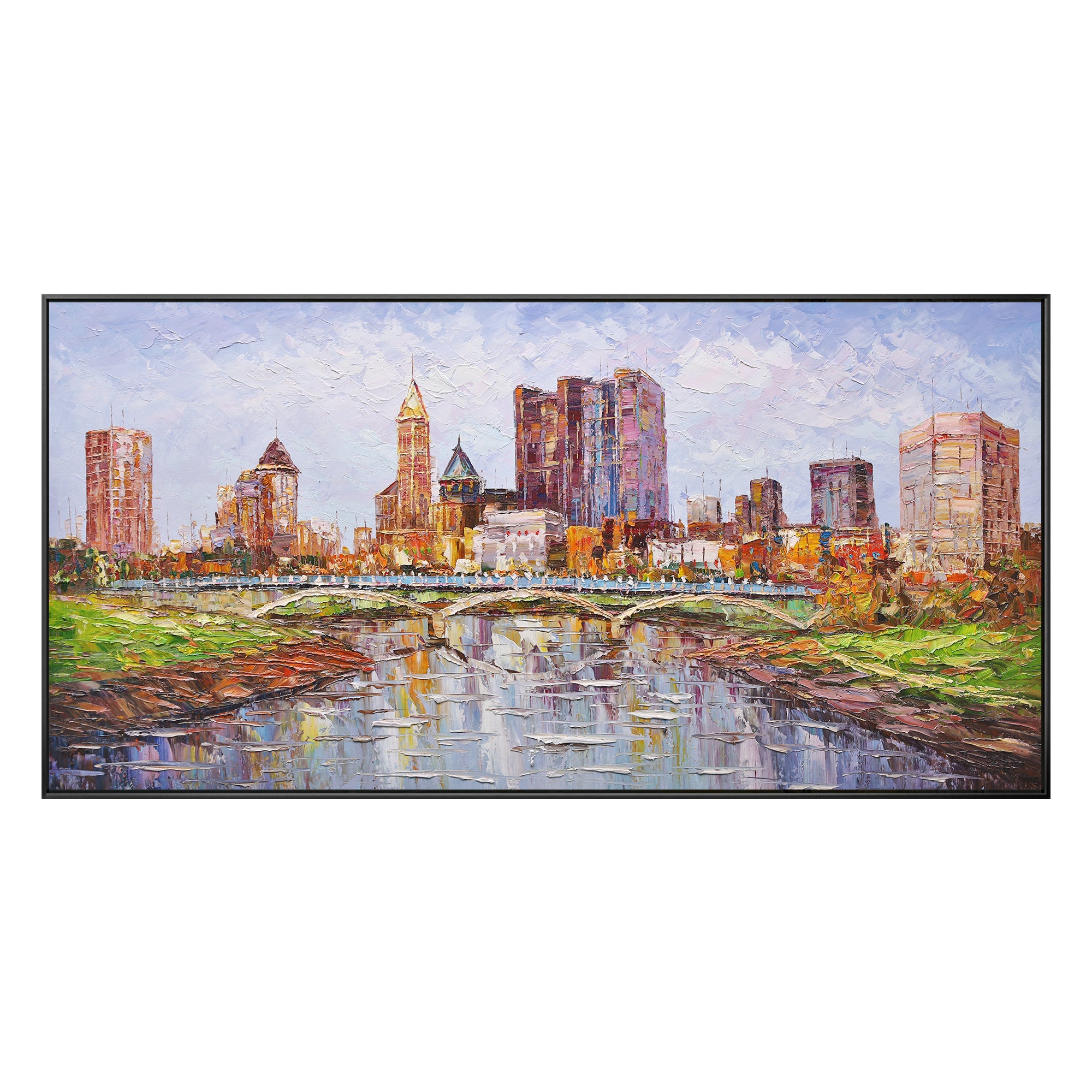 Columbus Skyline  oil paintings