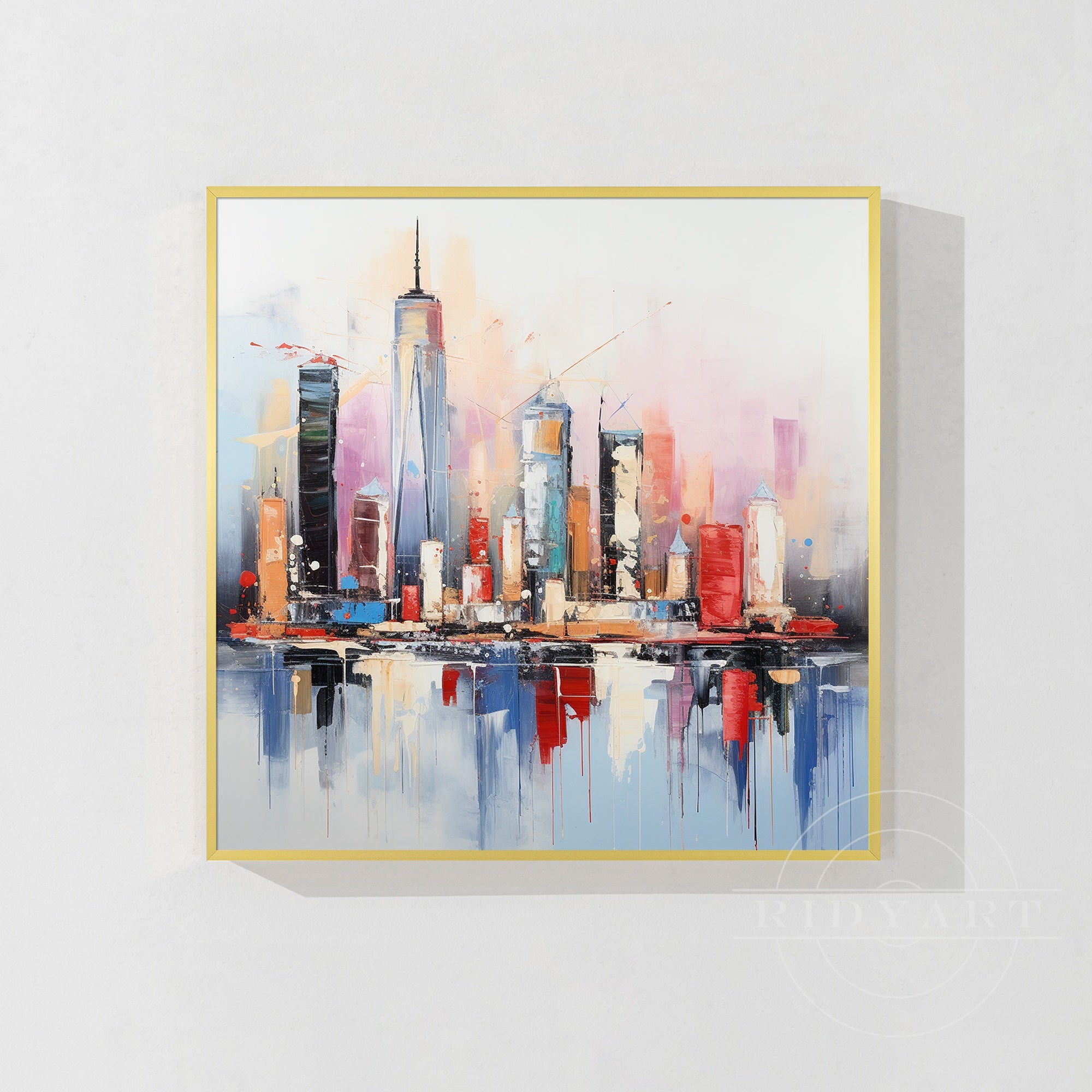 New York Skyline Painting_039