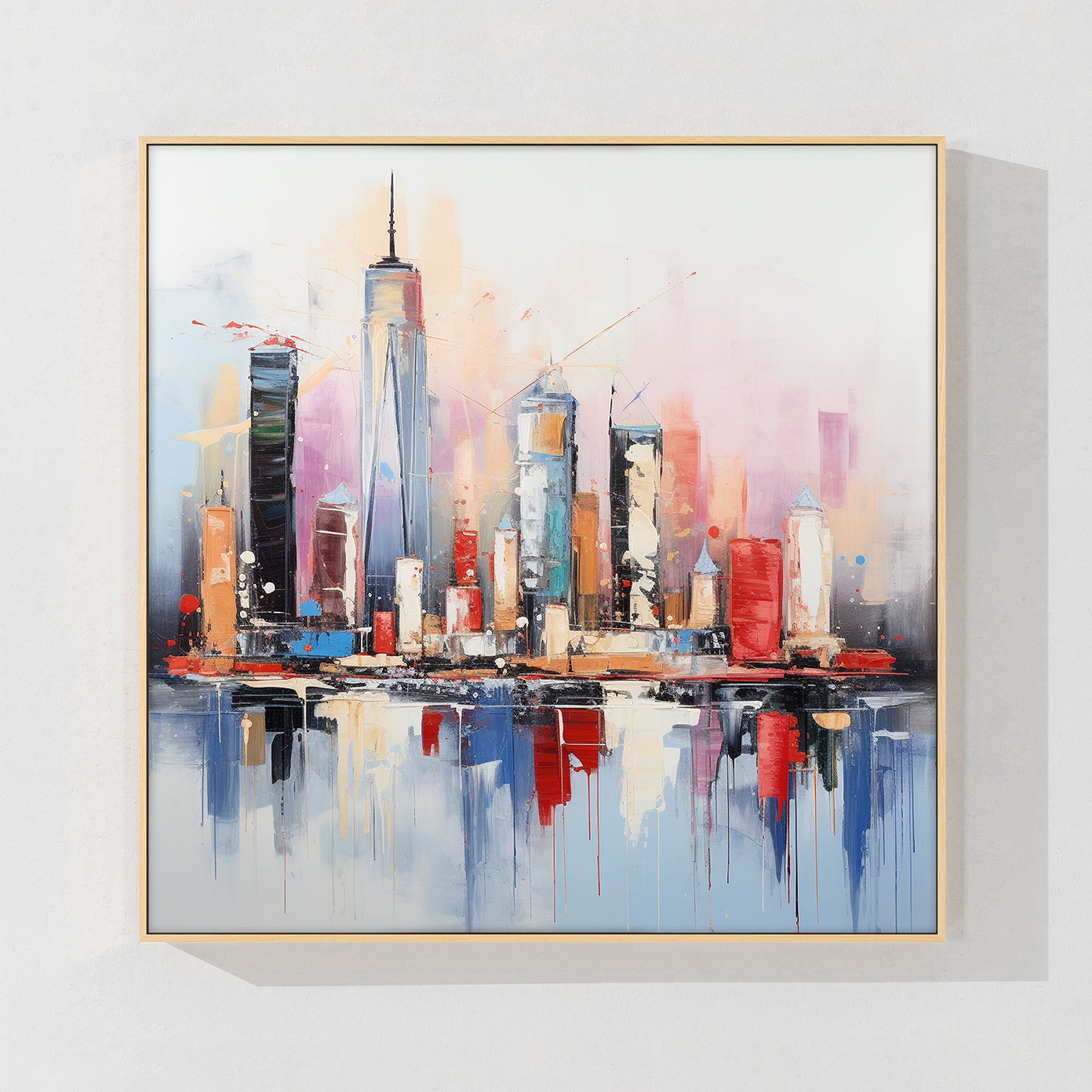 New York Skyline Painting_039