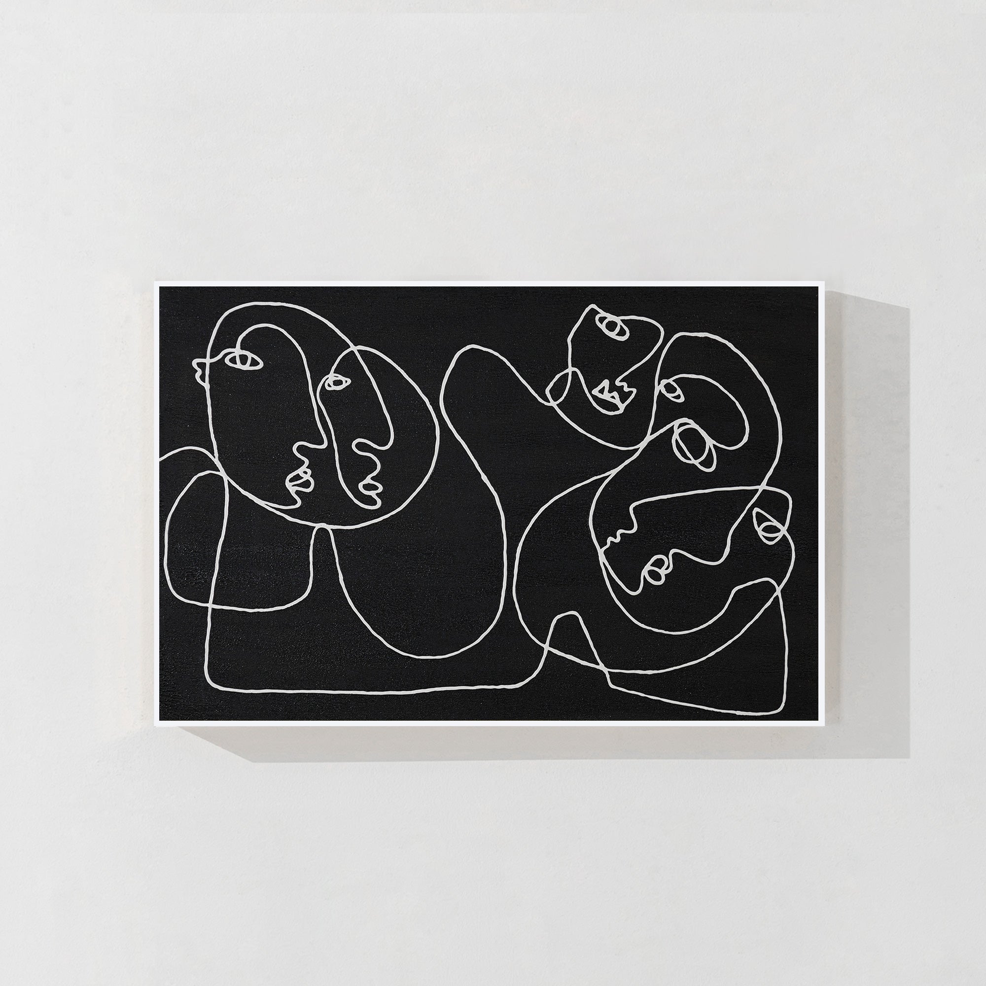 Picasso Line Art - Extra Large Minimalist Black Wall Decor