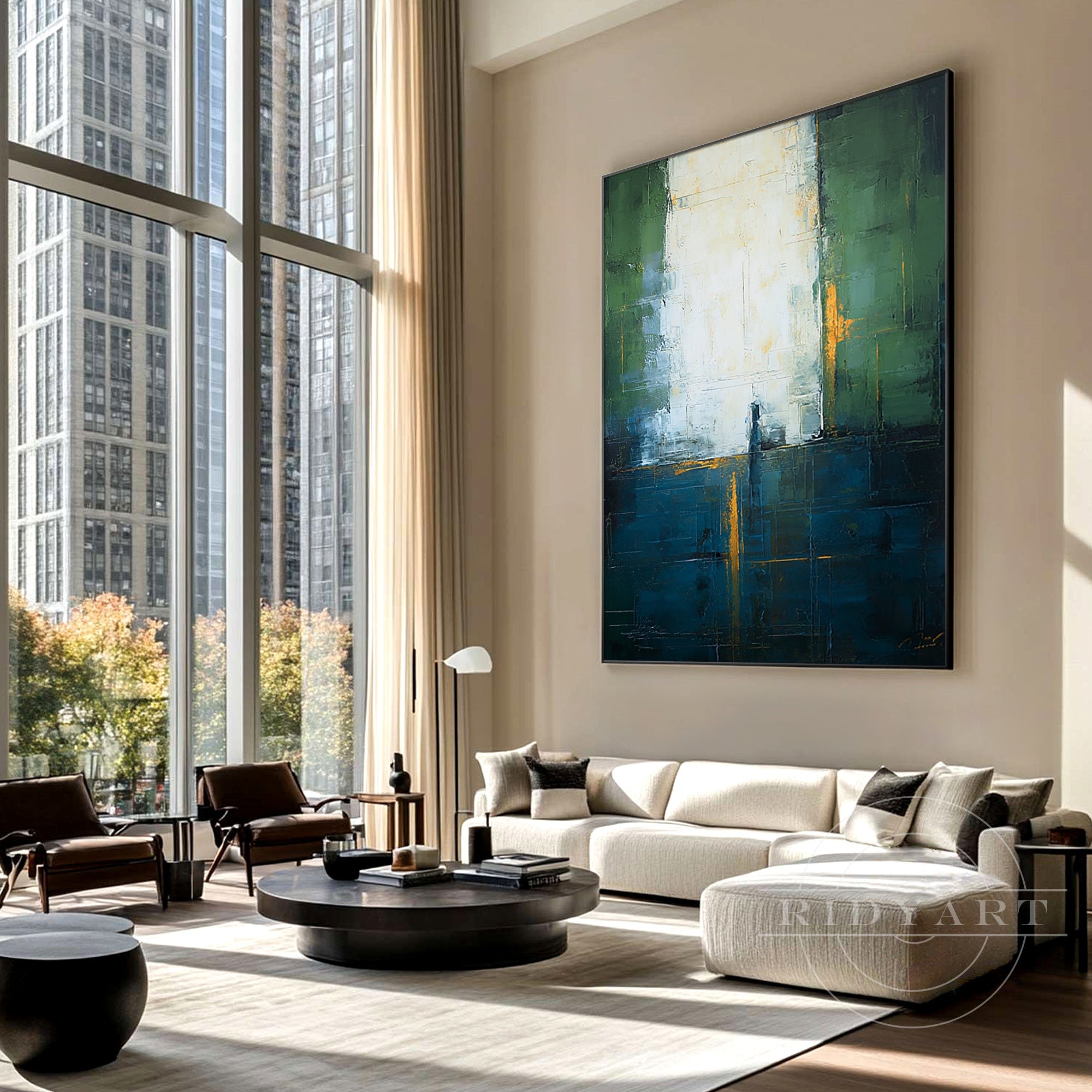 contemporary minimalist abstract wall art