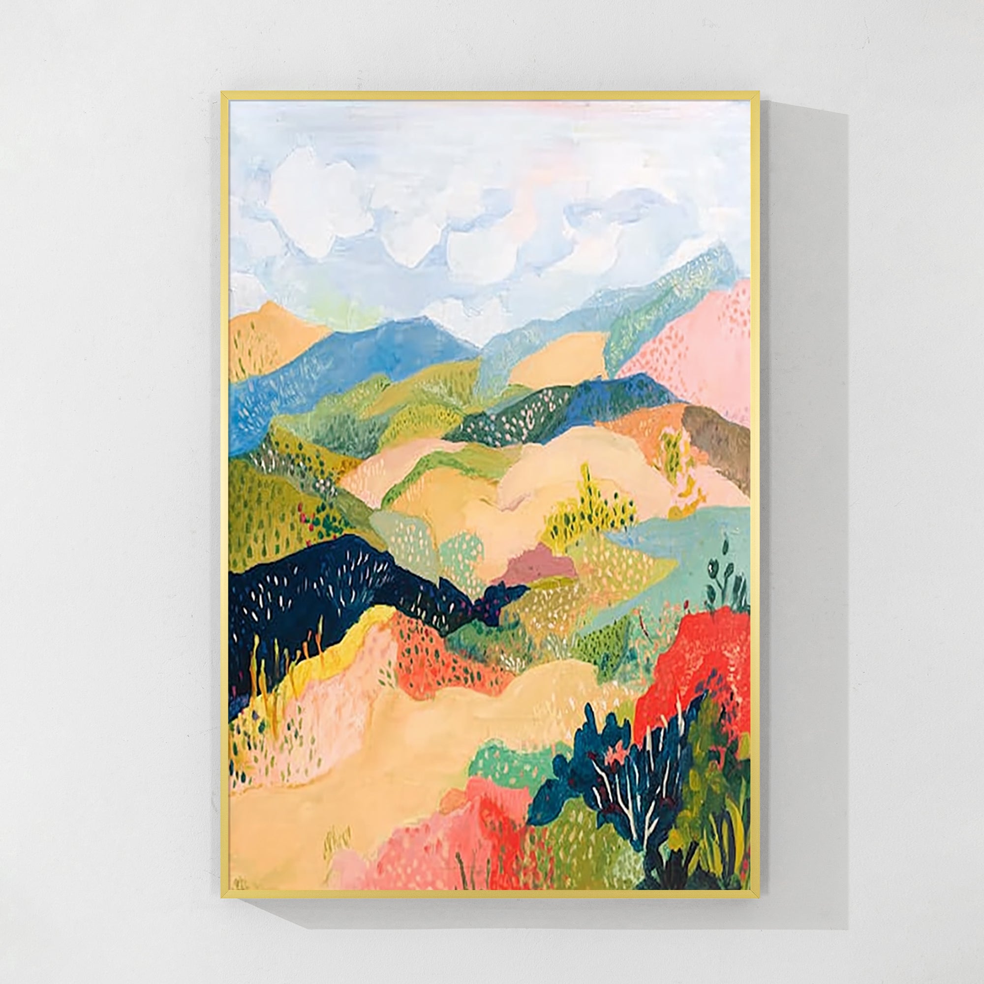 Abstract Mountain Painting_Baus0926