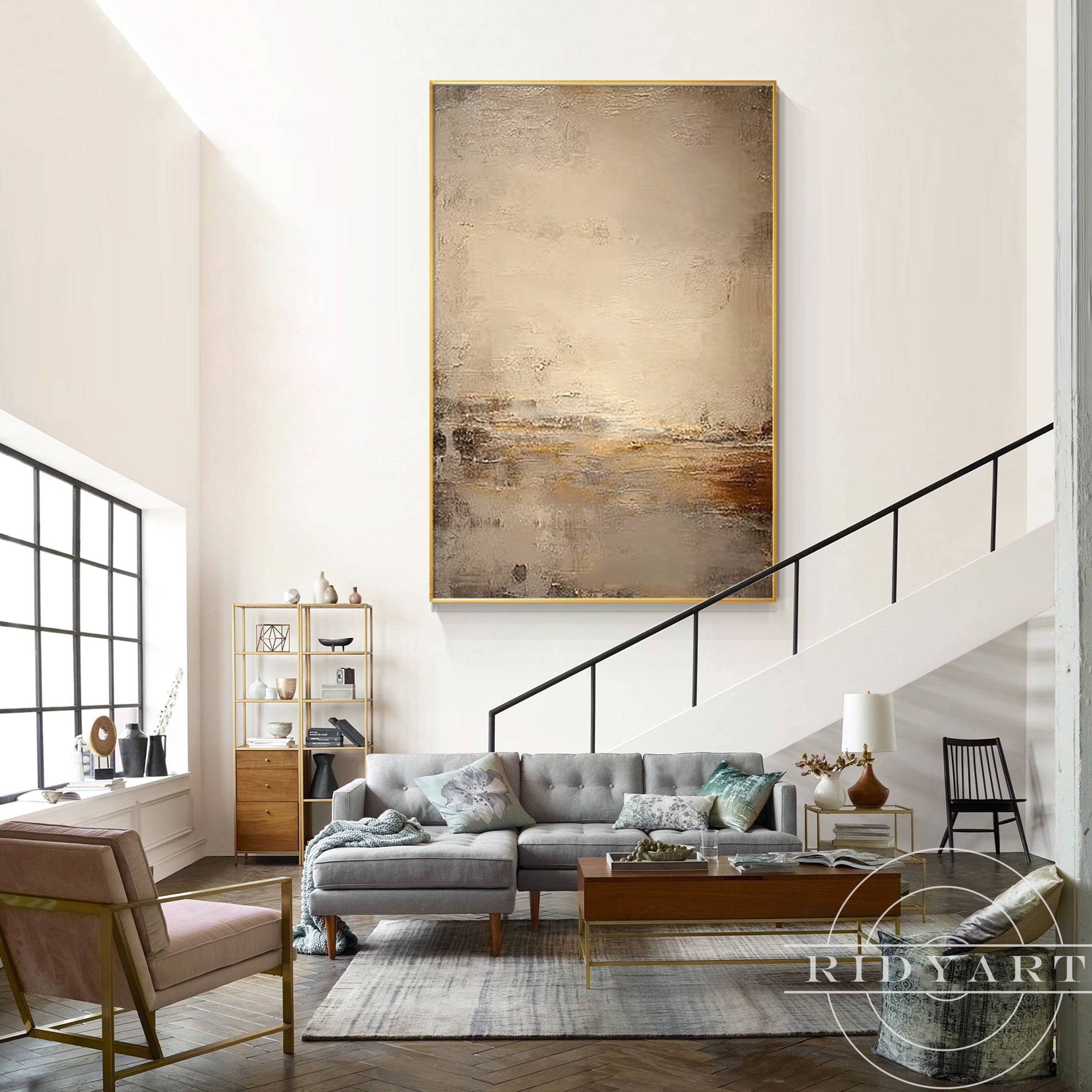Abstrakte Wandkunst _BA0957