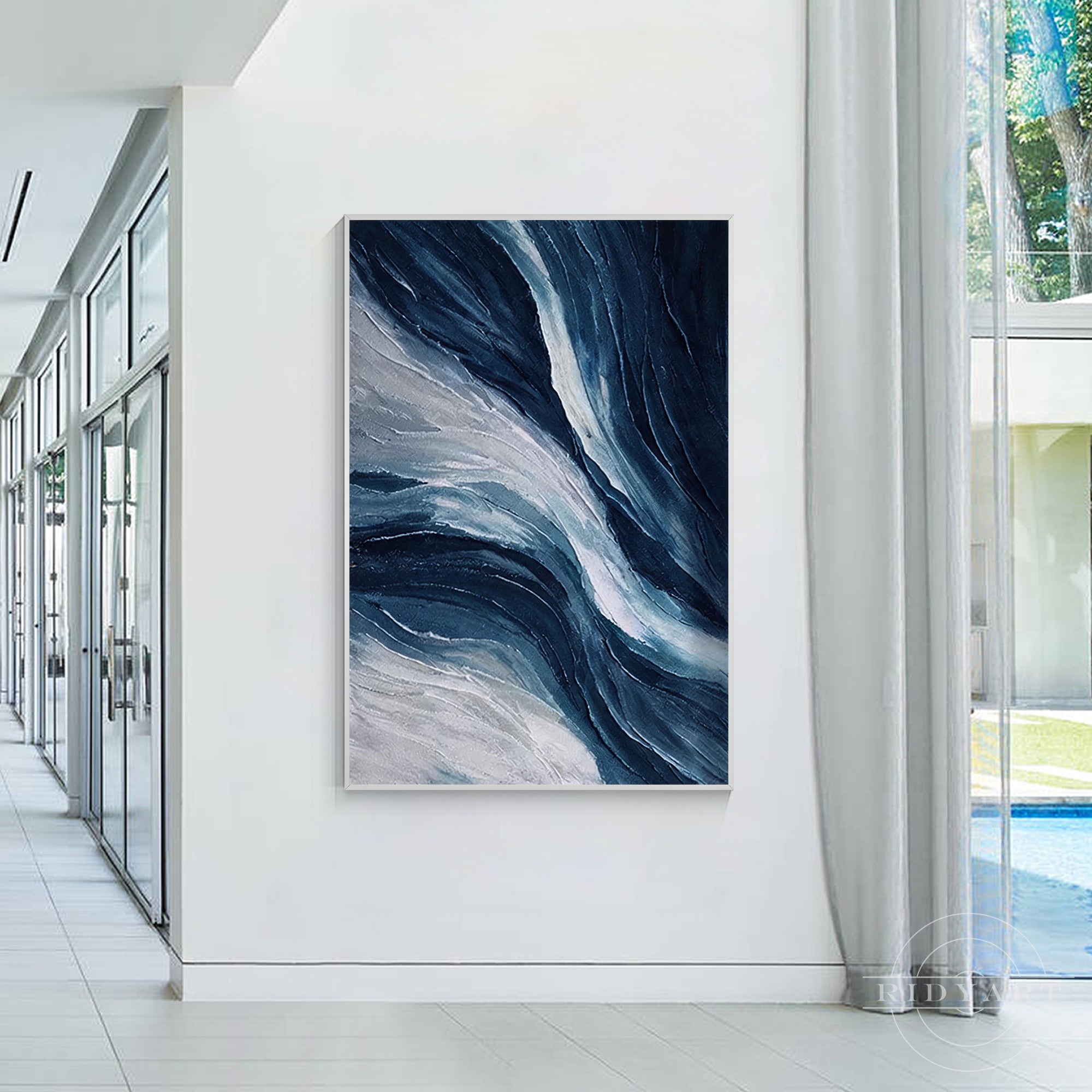 Abstrakt vægkunst_7art854