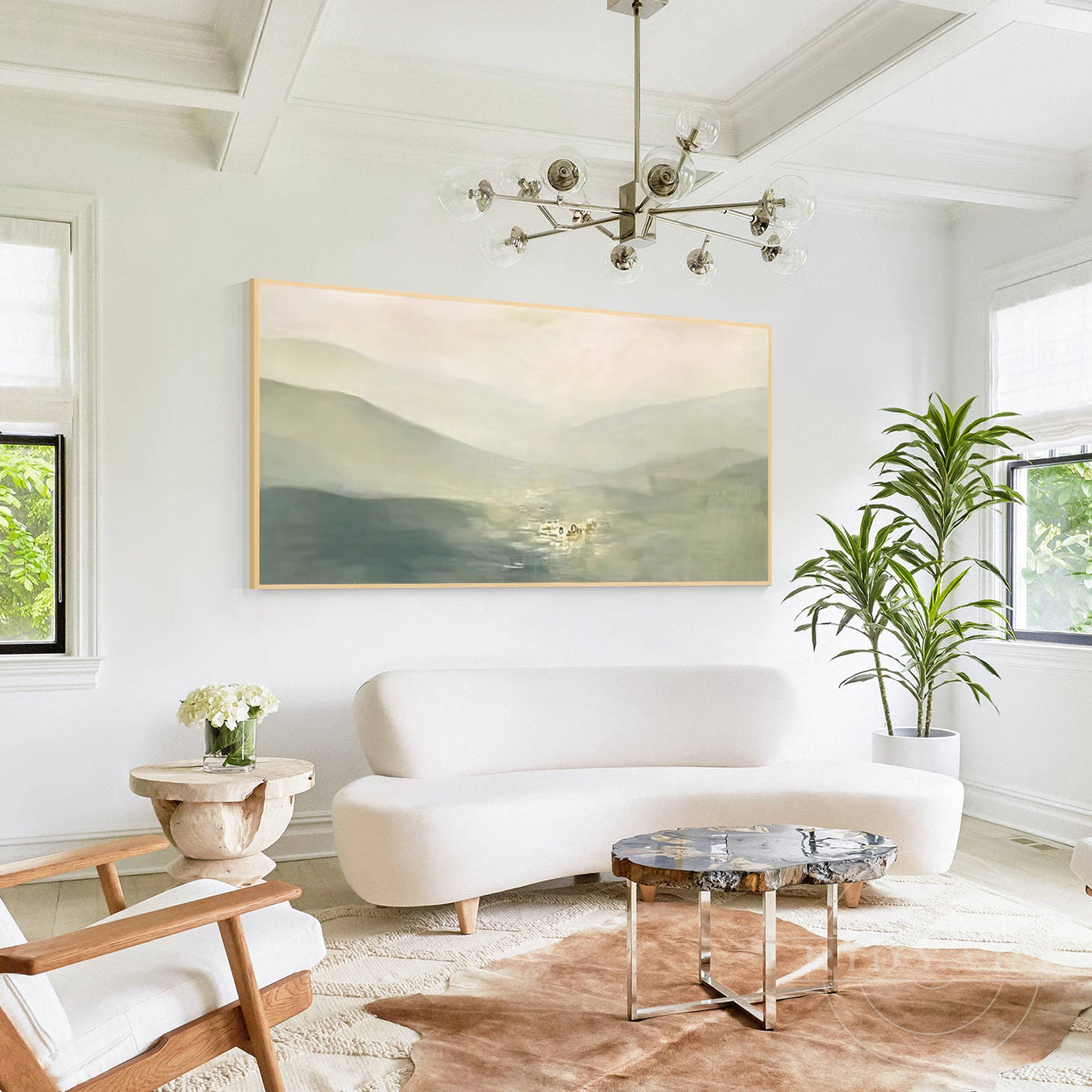 Arte de pared paisajístico _027